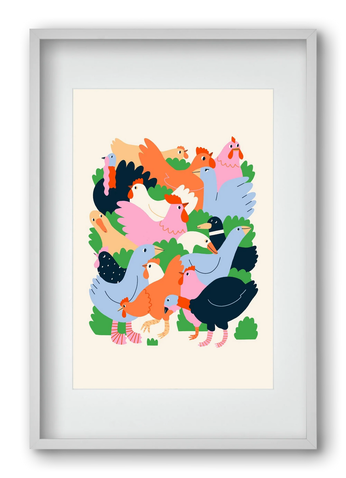 Happy Poultry Yard - artbridge
