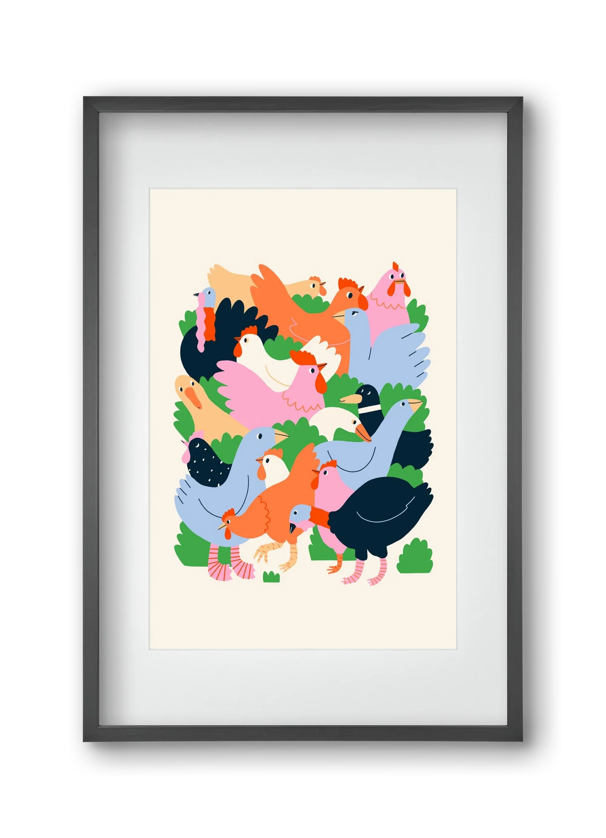 Happy Poultry Yard - artbridge