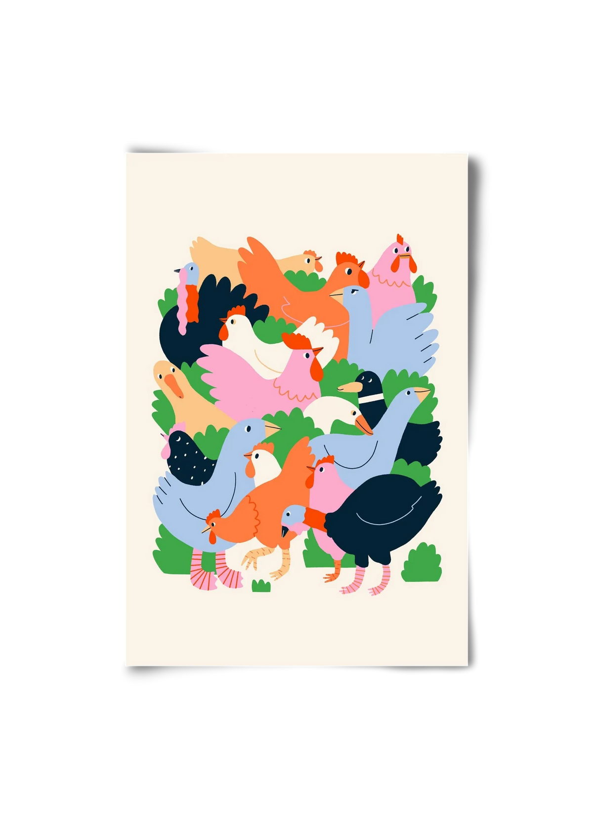 Happy Poultry Yard - artbridge