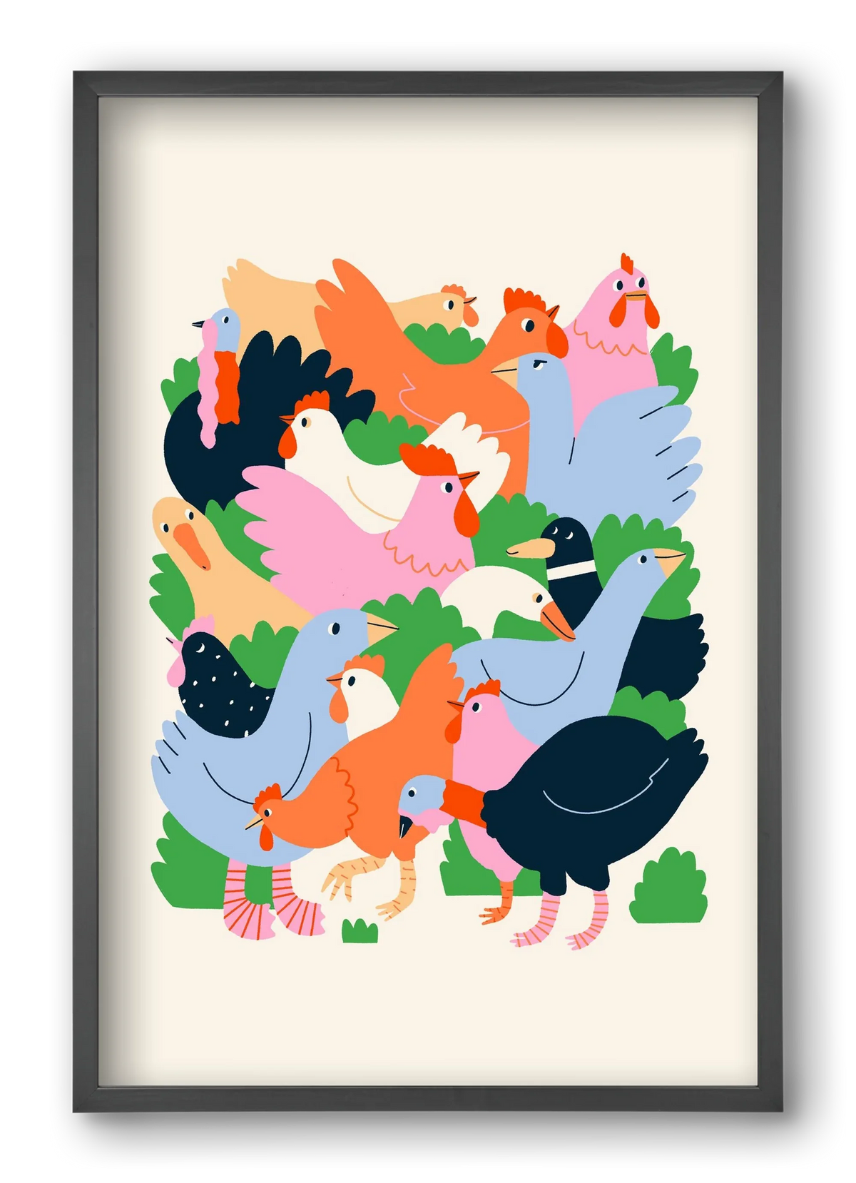 Happy Poultry Yard - artbridge