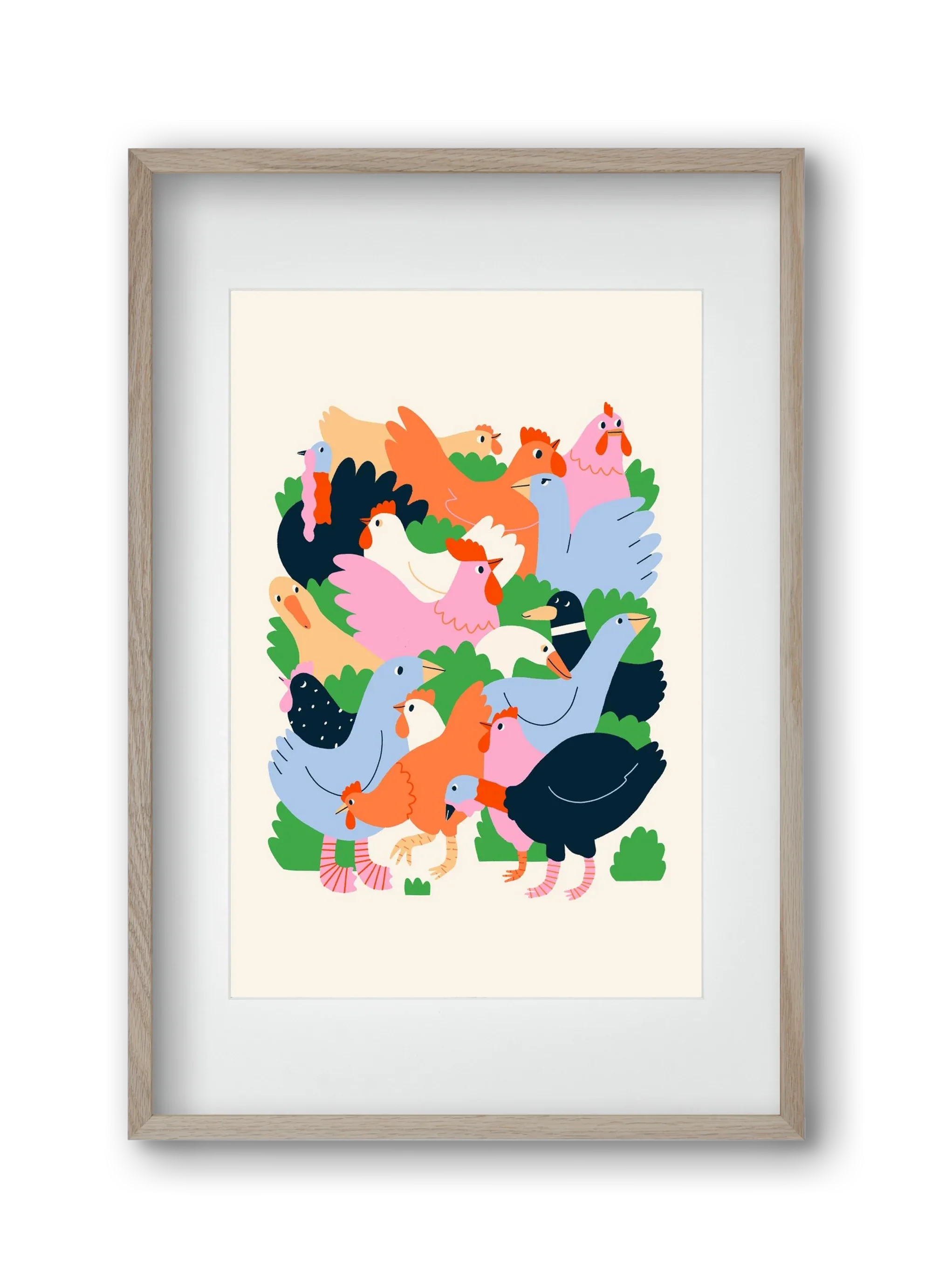 Happy Poultry Yard - artbridge