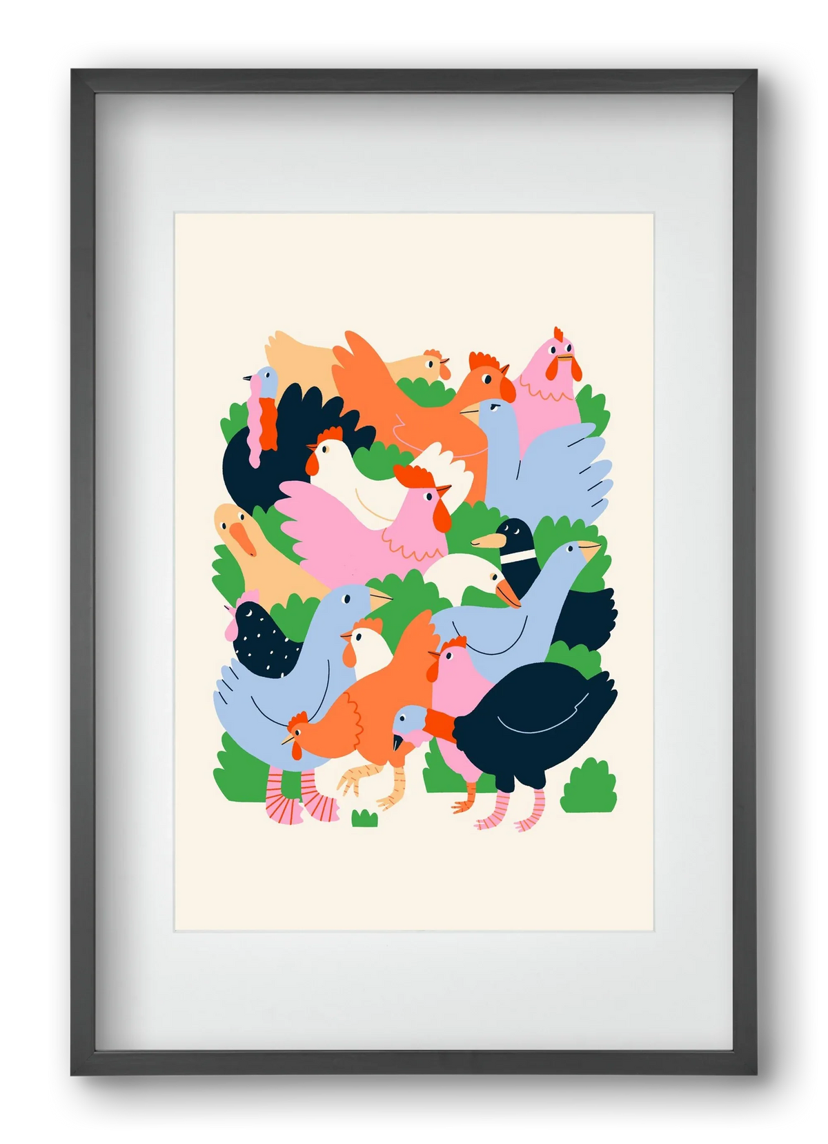 Happy Poultry Yard - artbridge