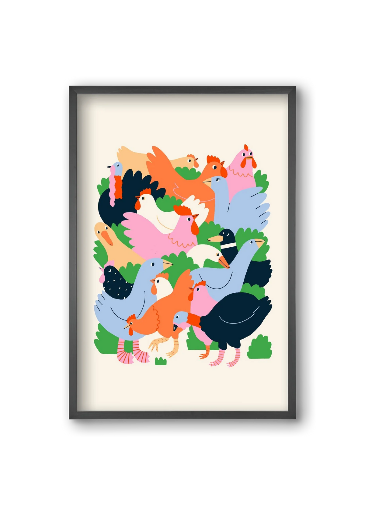 Happy Poultry Yard - artbridge
