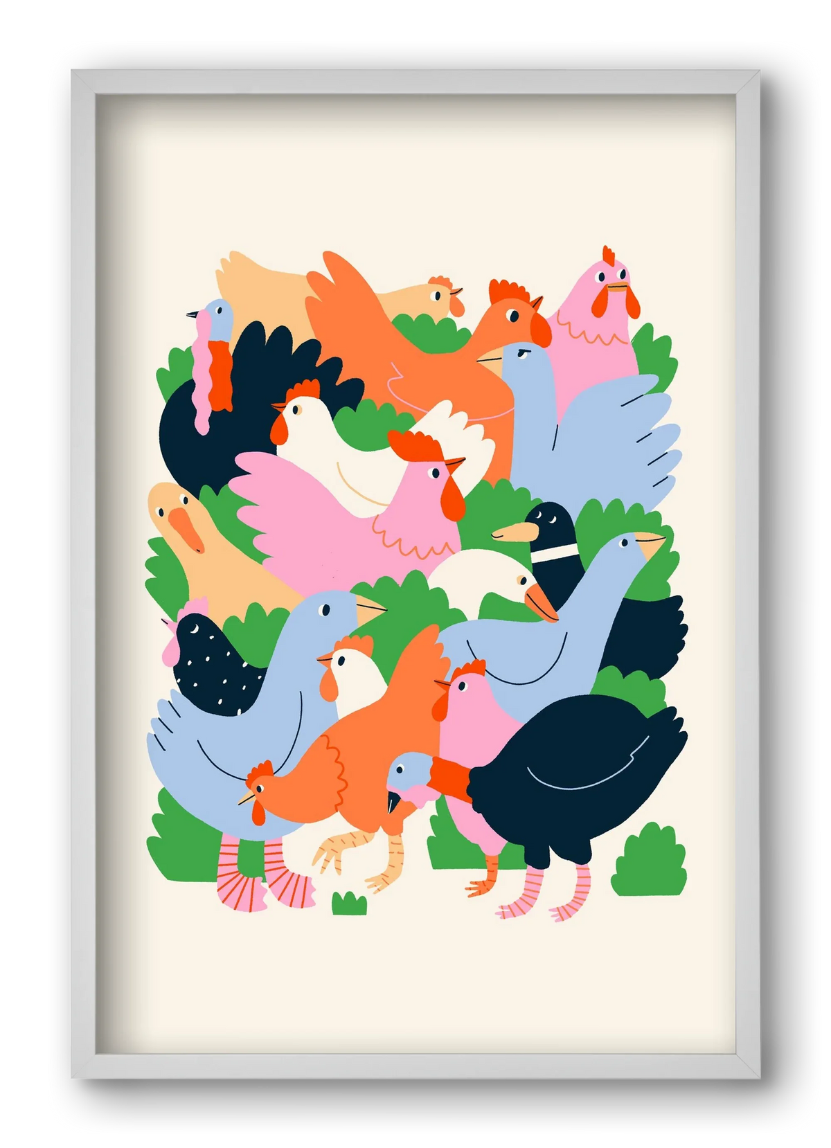 Happy Poultry Yard - artbridge