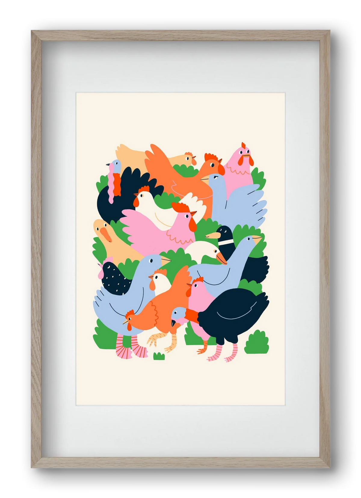 Happy Poultry Yard - artbridge