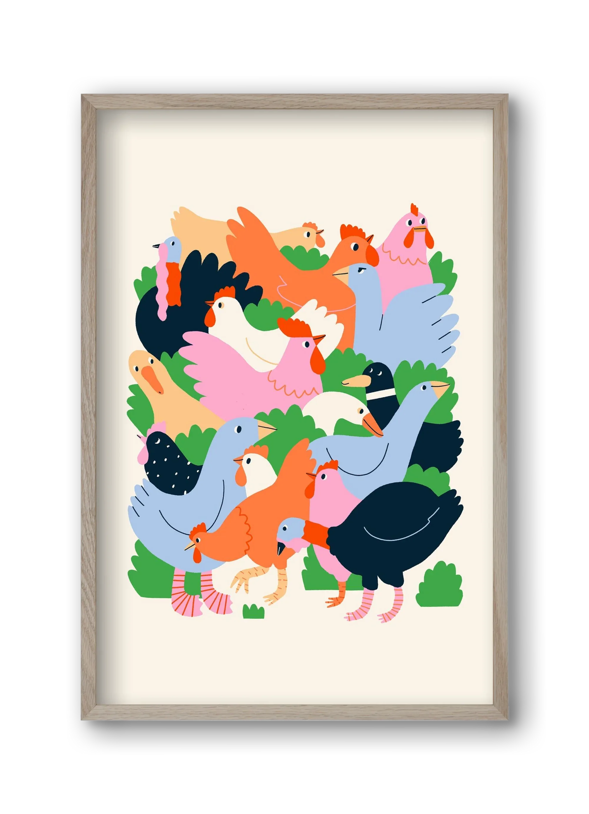 Happy Poultry Yard - artbridge