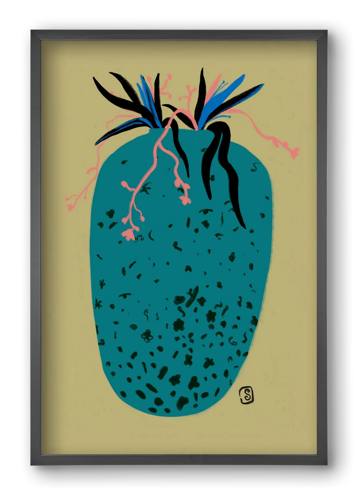 BLUE VASE - artbridge