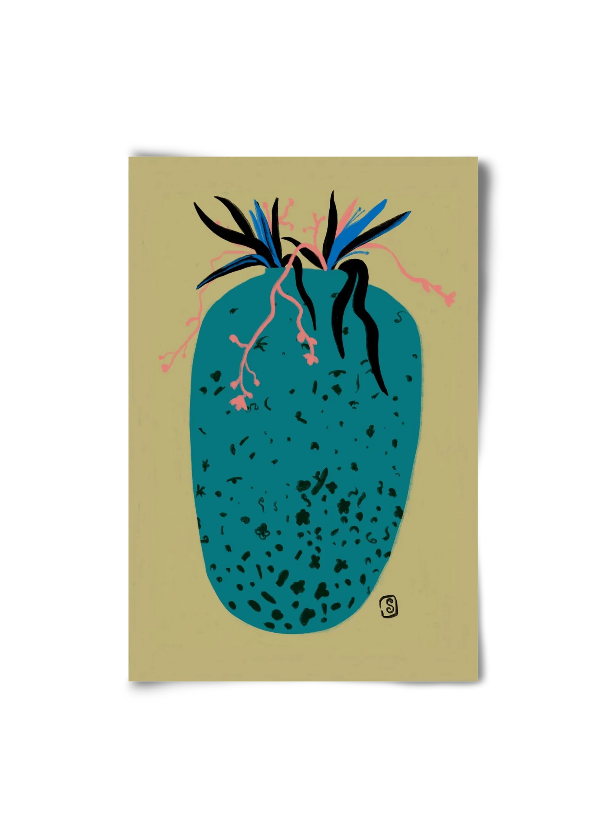 BLUE VASE - artbridge