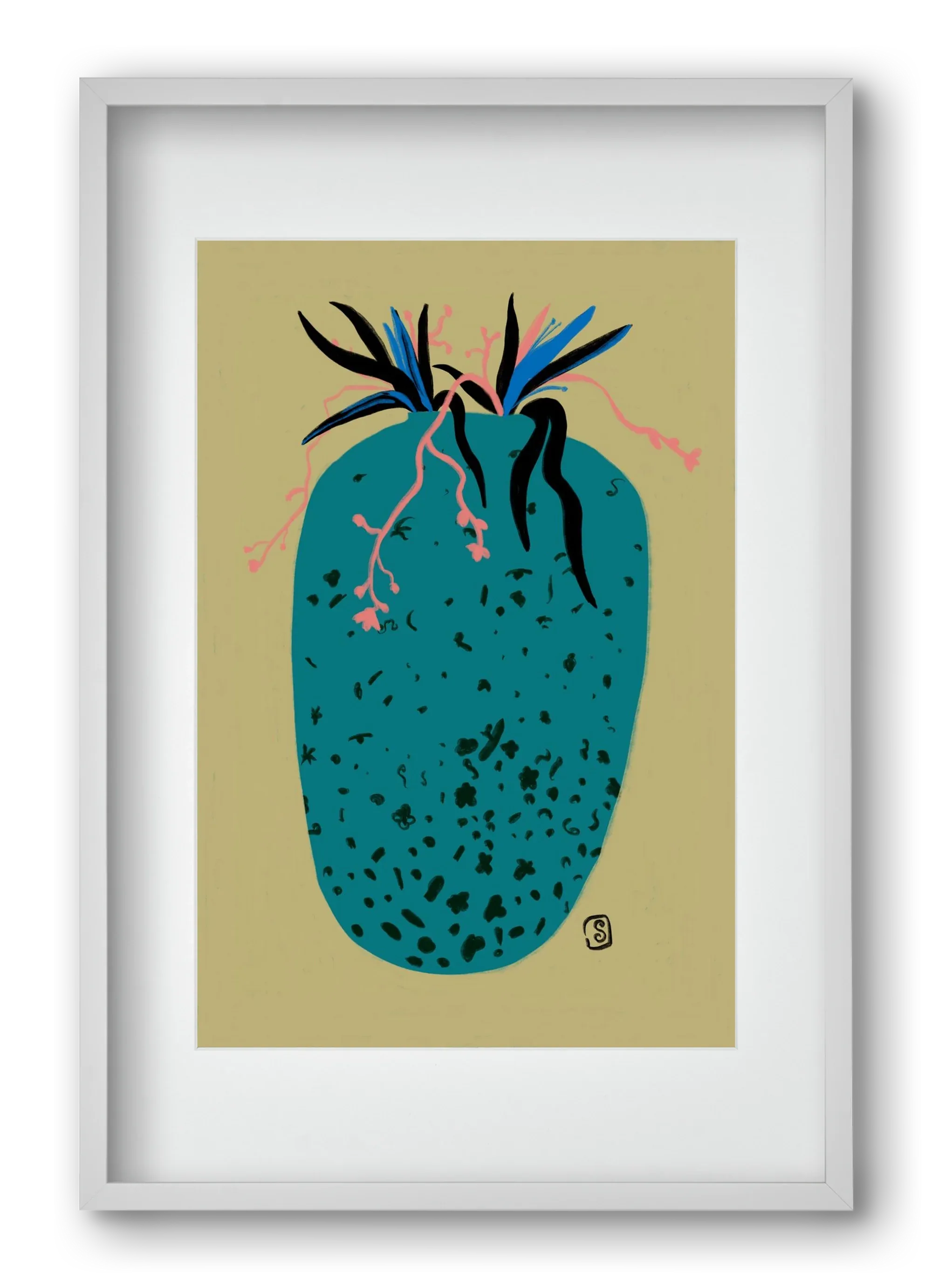 BLUE VASE - artbridge