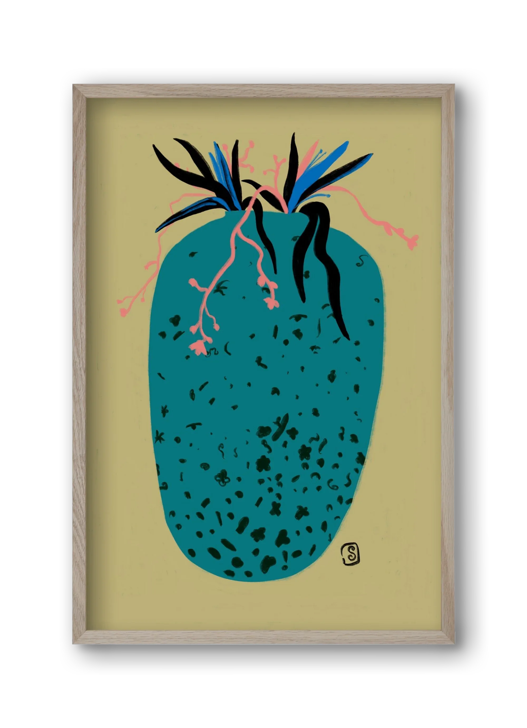 BLUE VASE - artbridge