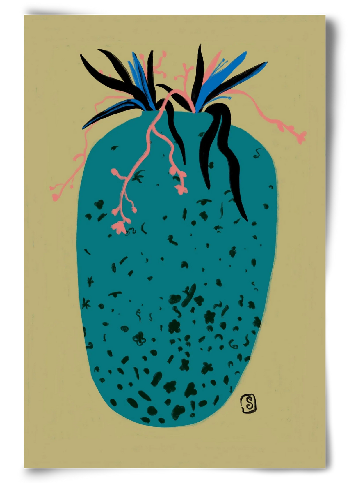 BLUE VASE - artbridge