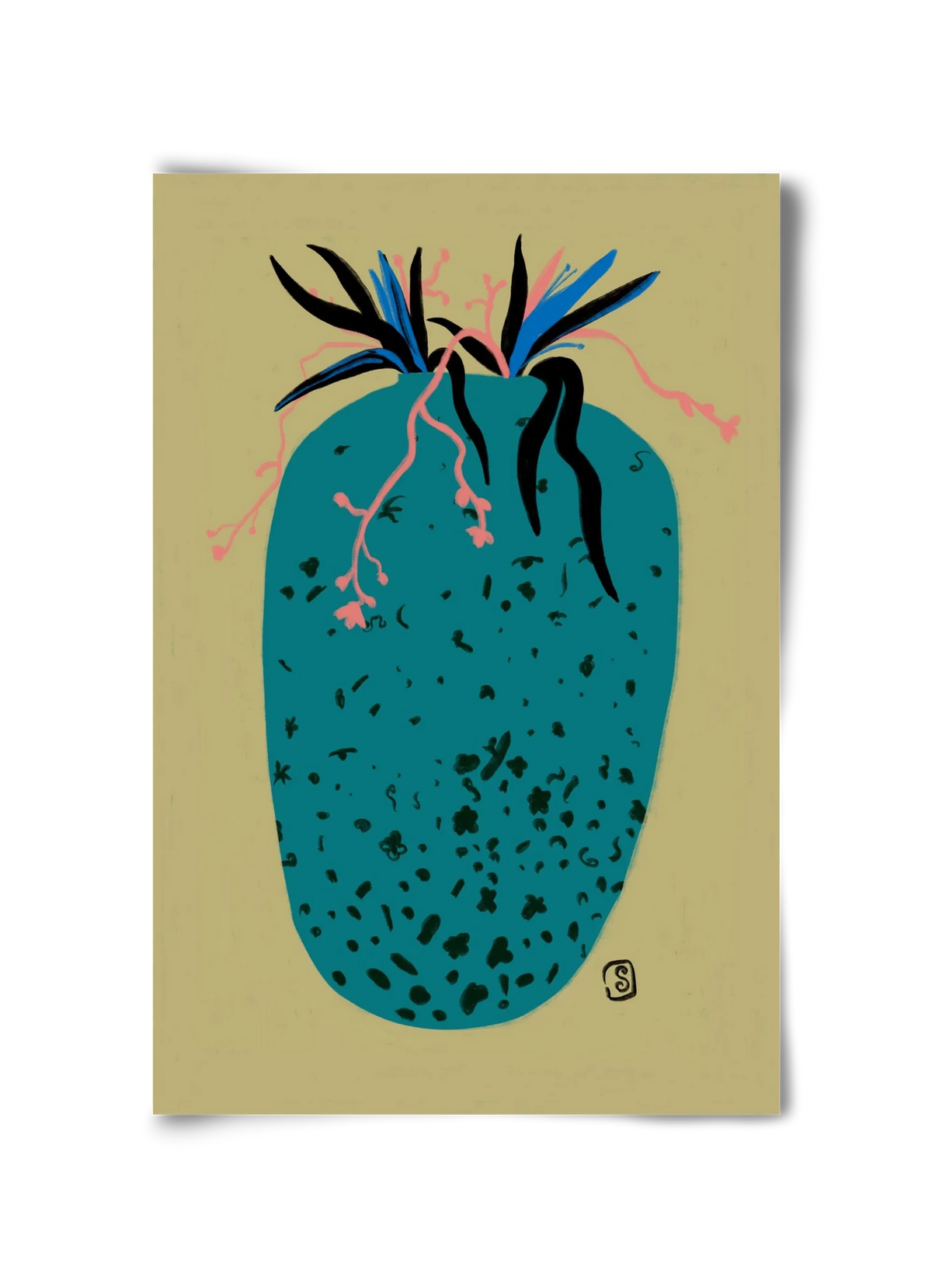 BLUE VASE - artbridge
