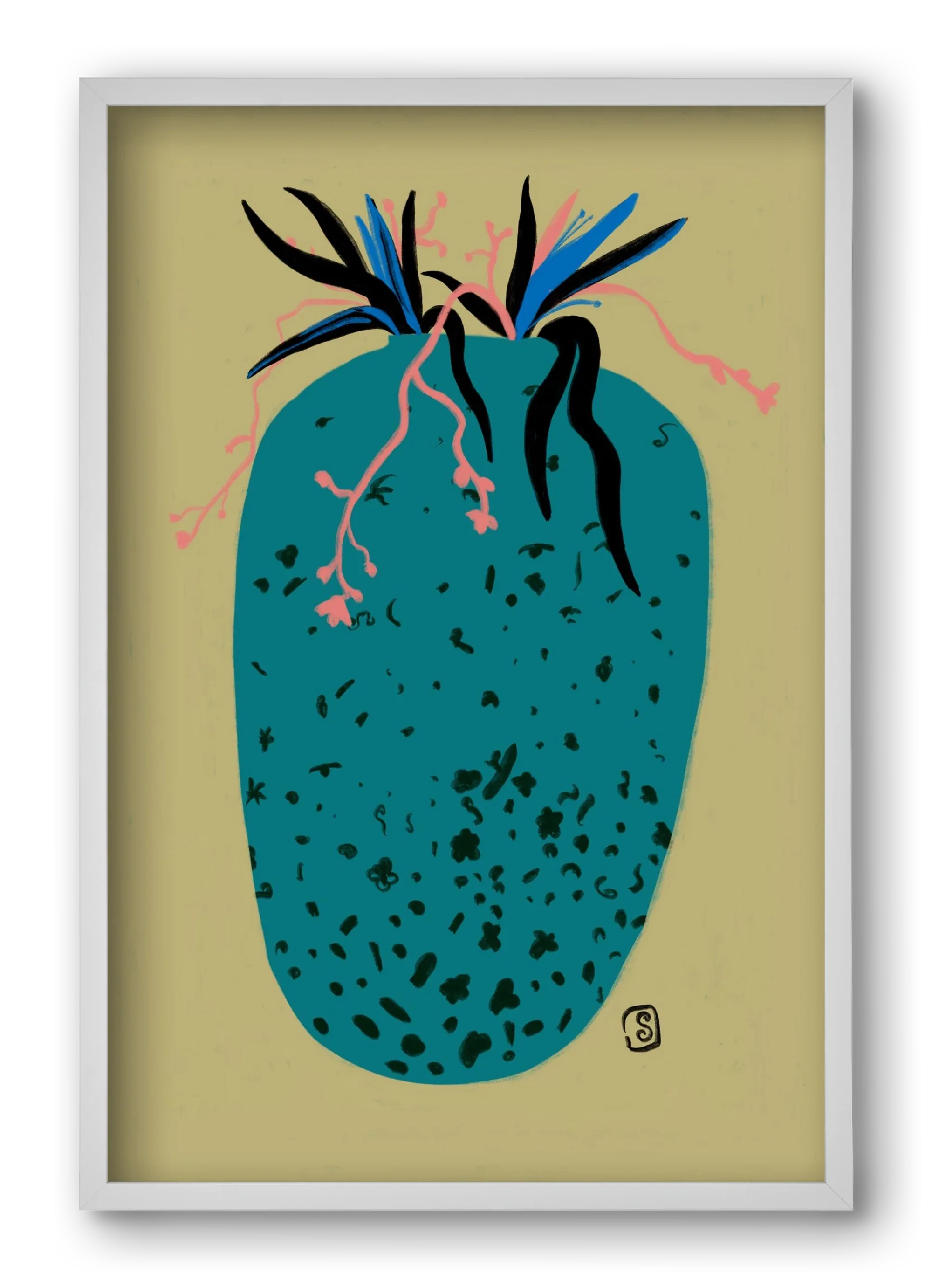 BLUE VASE - artbridge