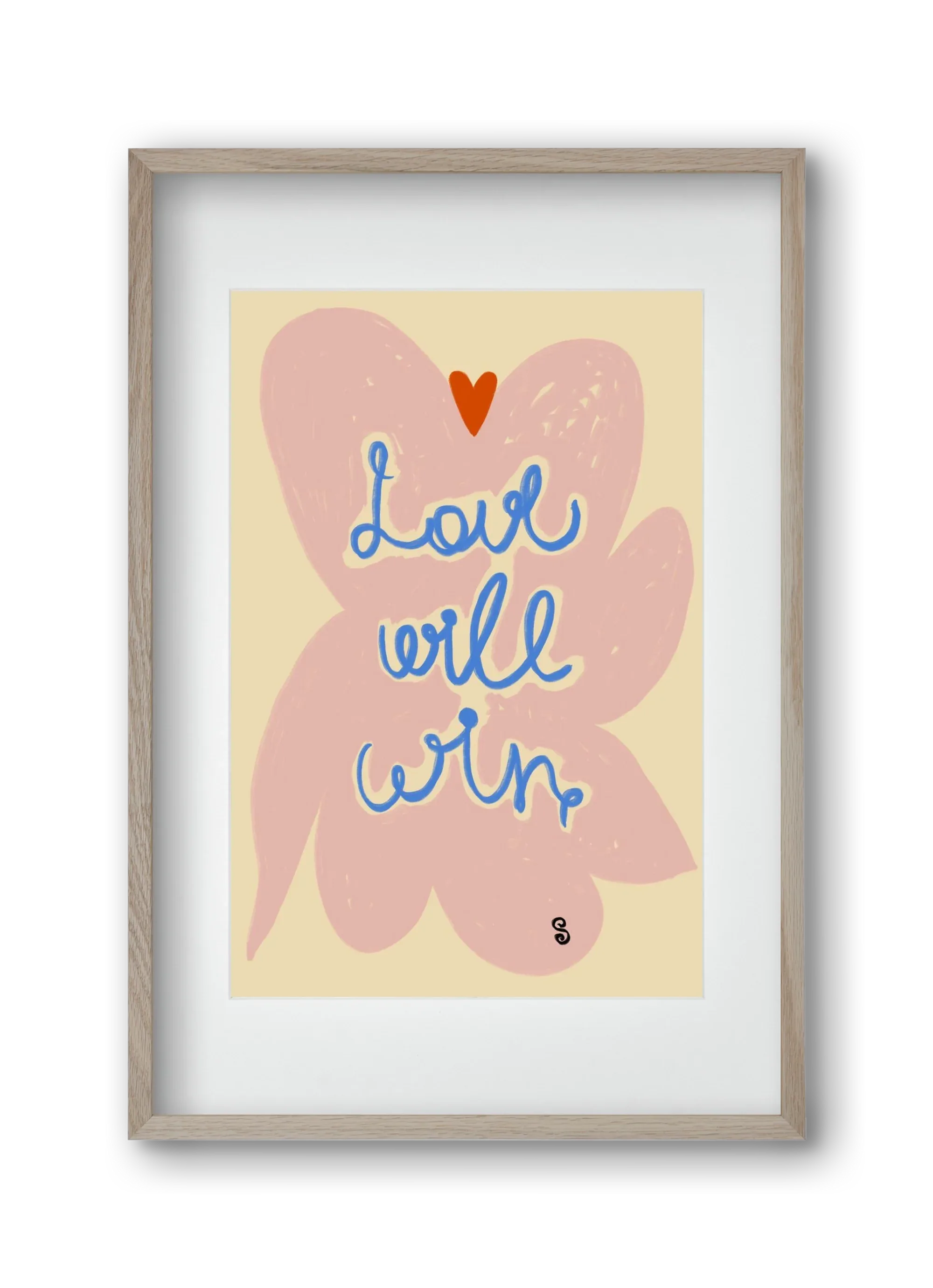 LOVE WILL WIN - artbridge