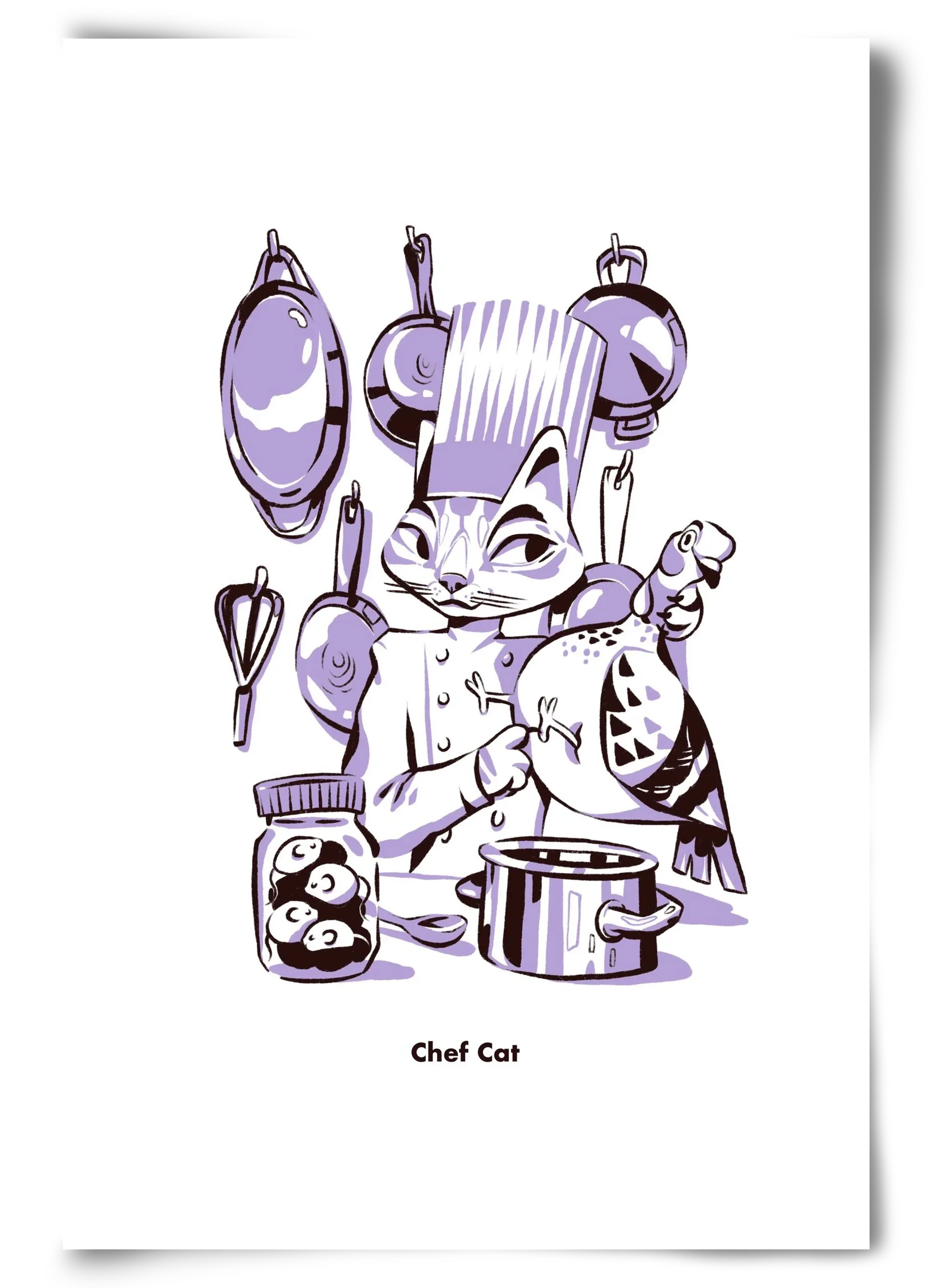 Chef Cat - artbridge
