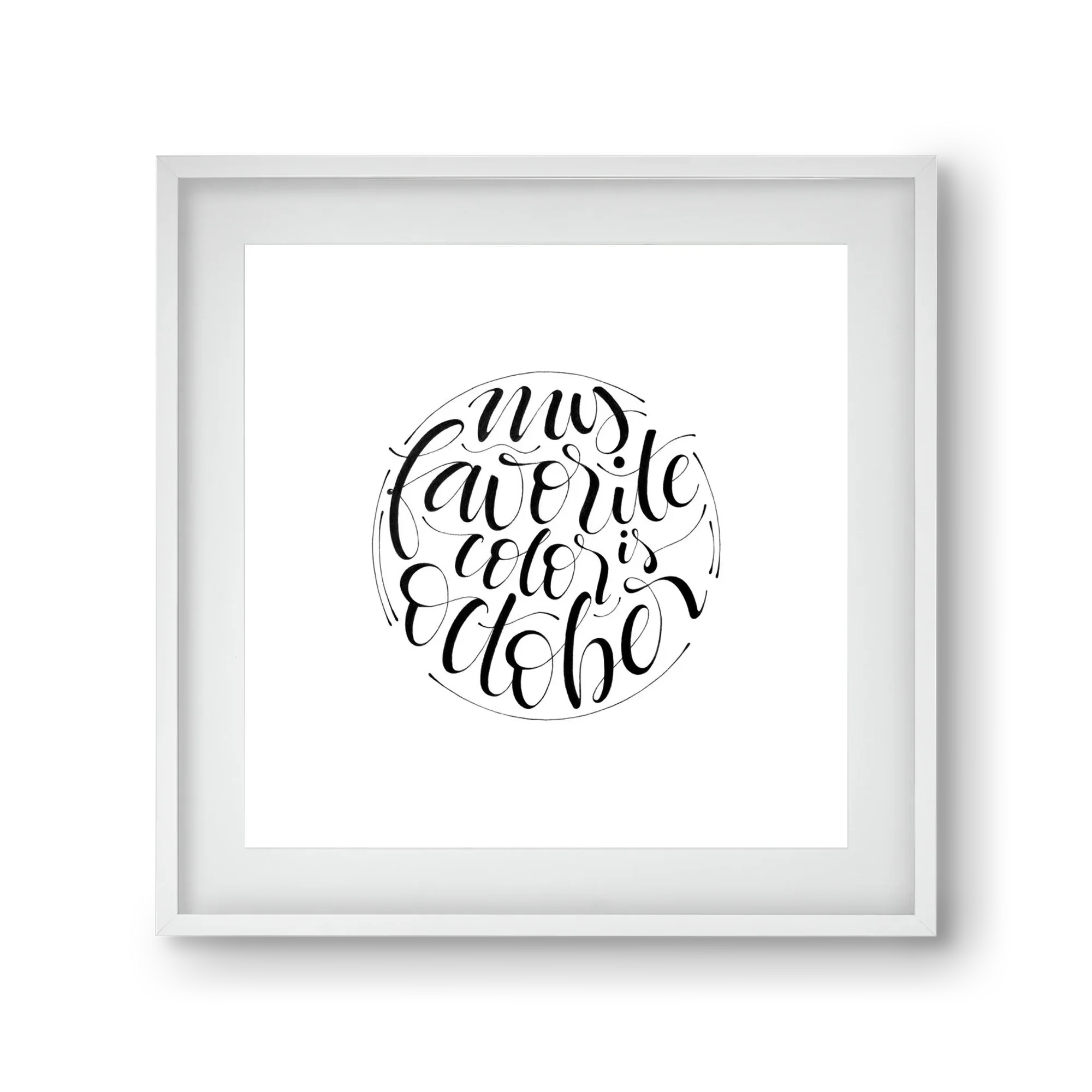 My favorite color is October - artbridge