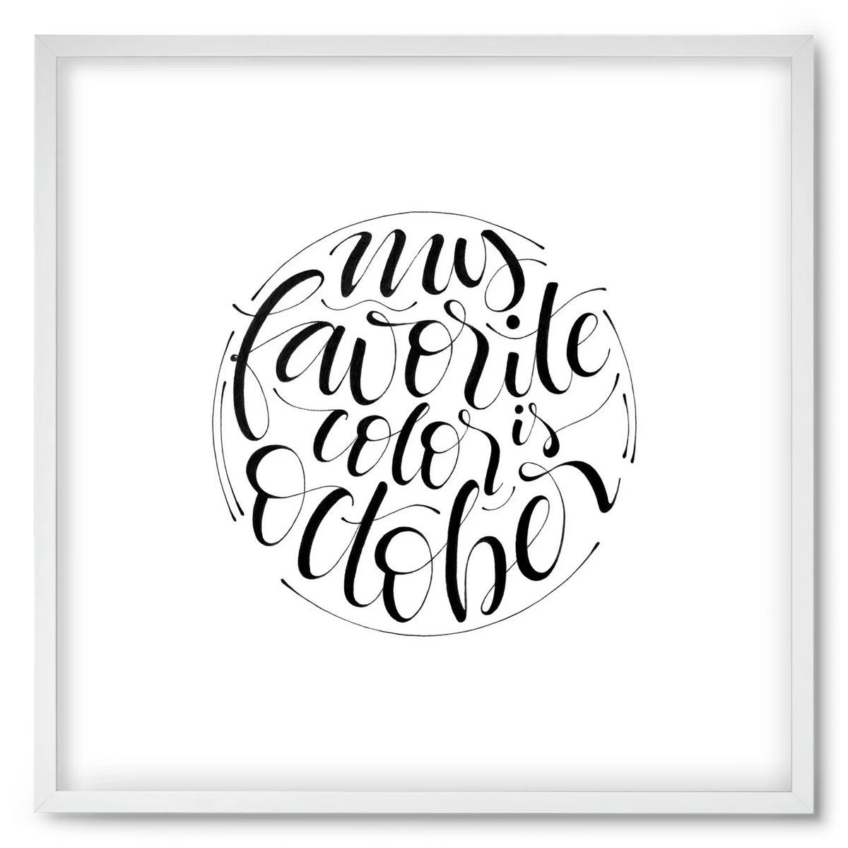 My favorite color is October - artbridge