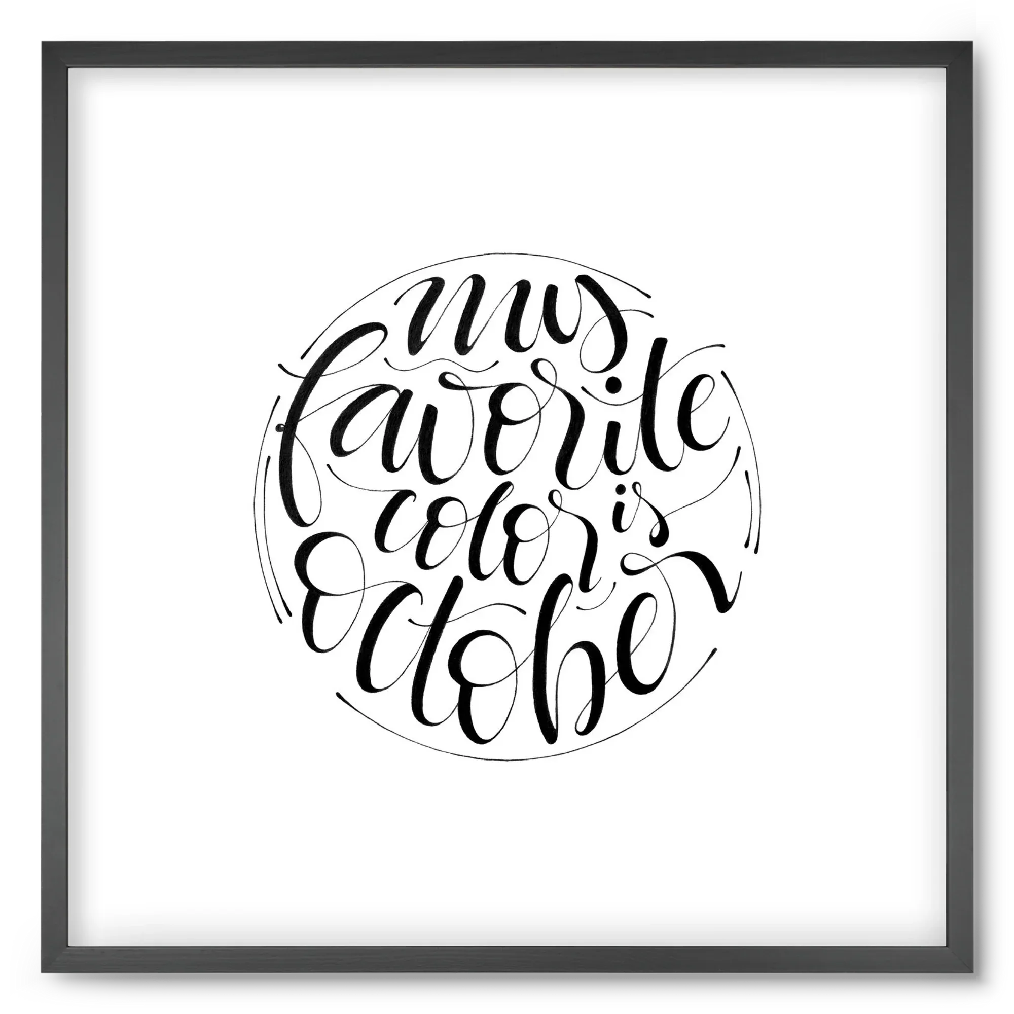 My favorite color is October - artbridge