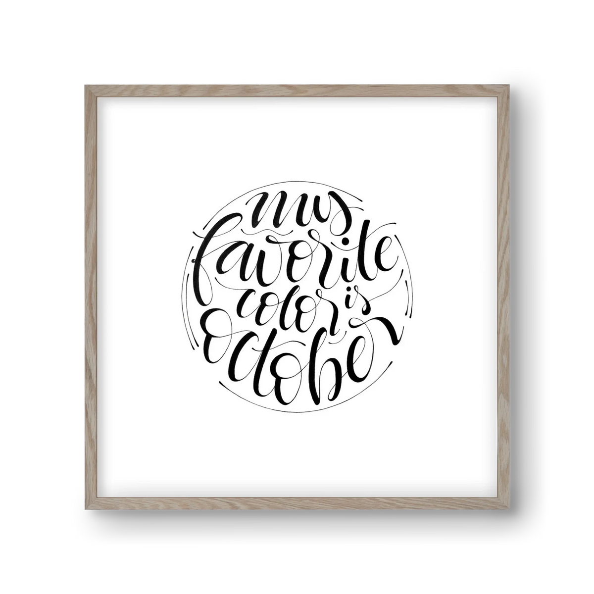 My favorite color is October - artbridge