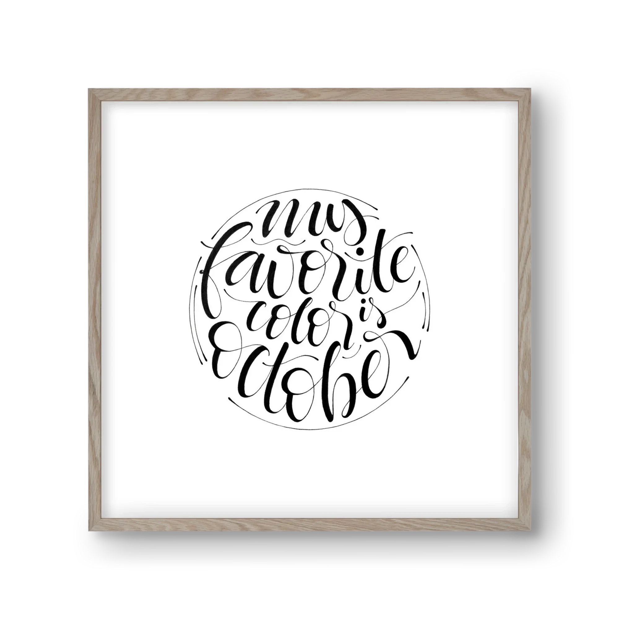 My favorite color is October - artbridge
