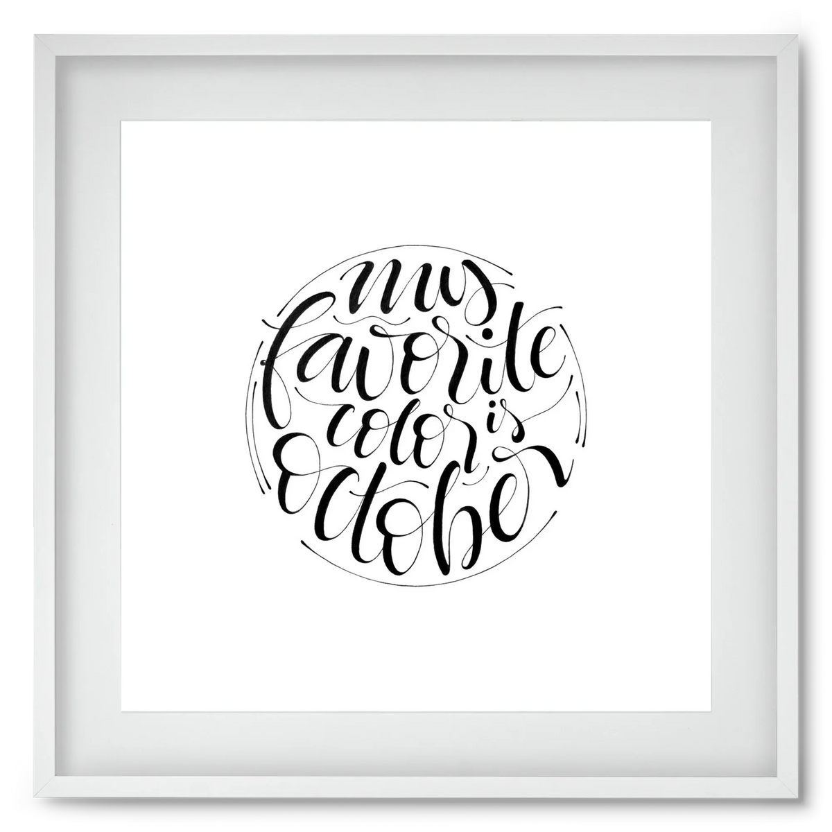 My favorite color is October - artbridge