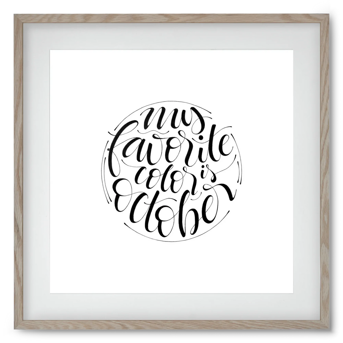 My favorite color is October - artbridge