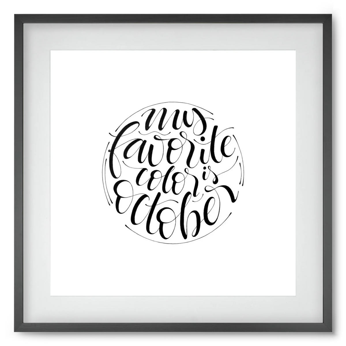 My favorite color is October - artbridge