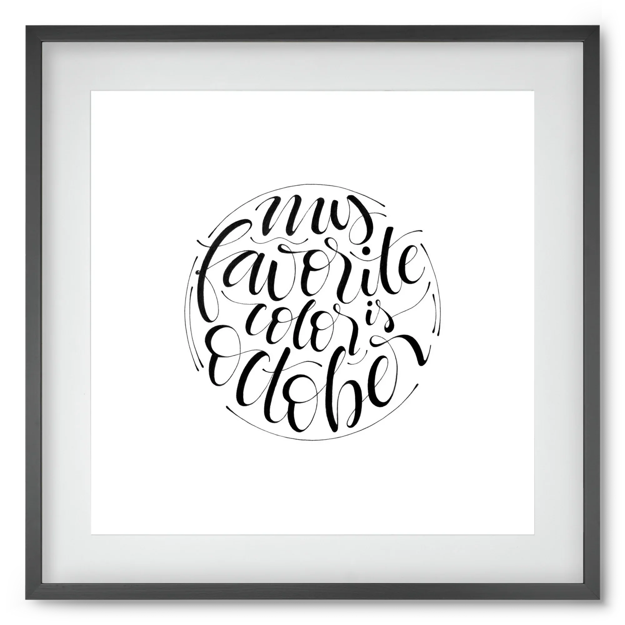 My favorite color is October - artbridge