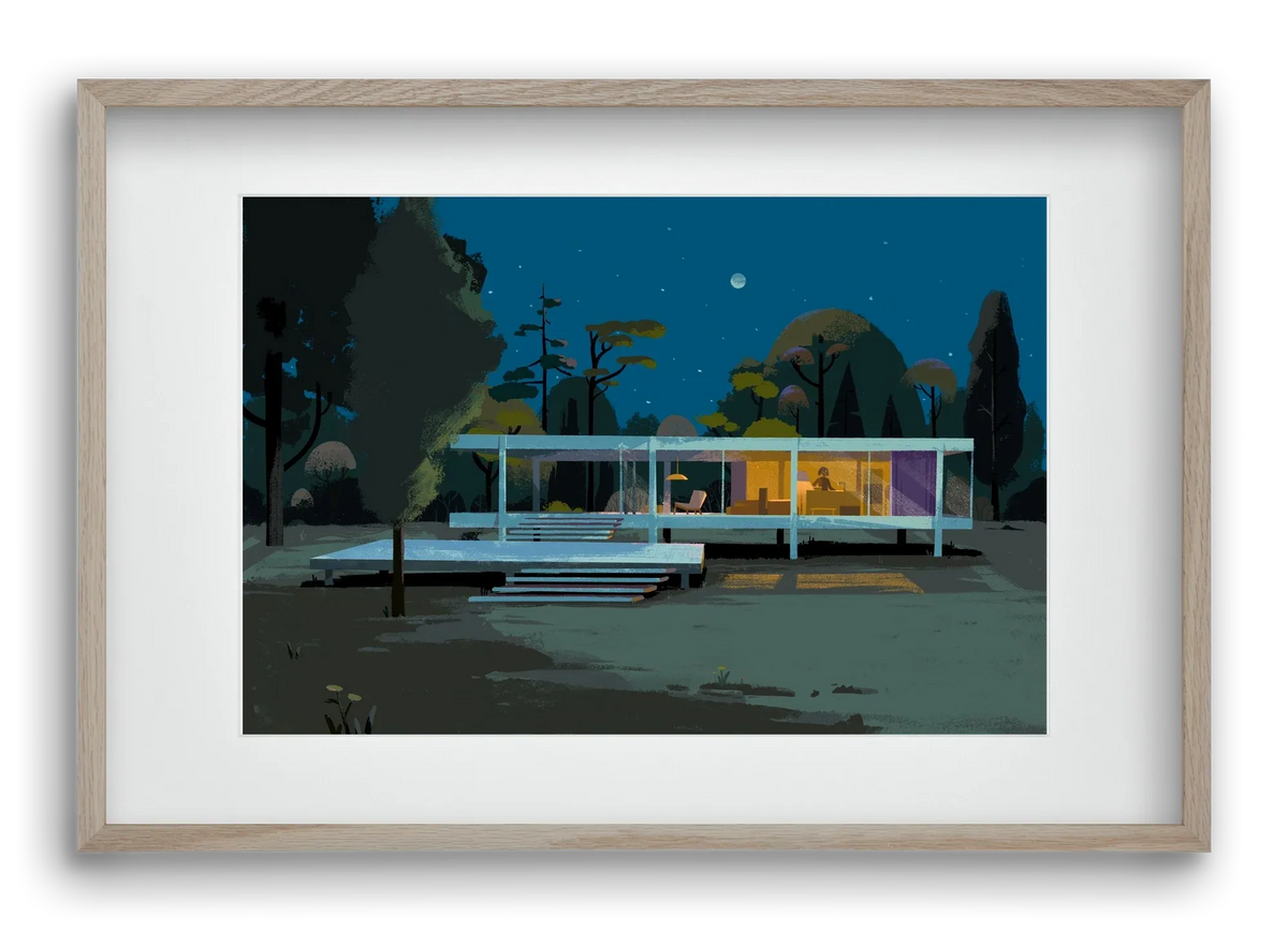 Mid-century at midnight - artbridge