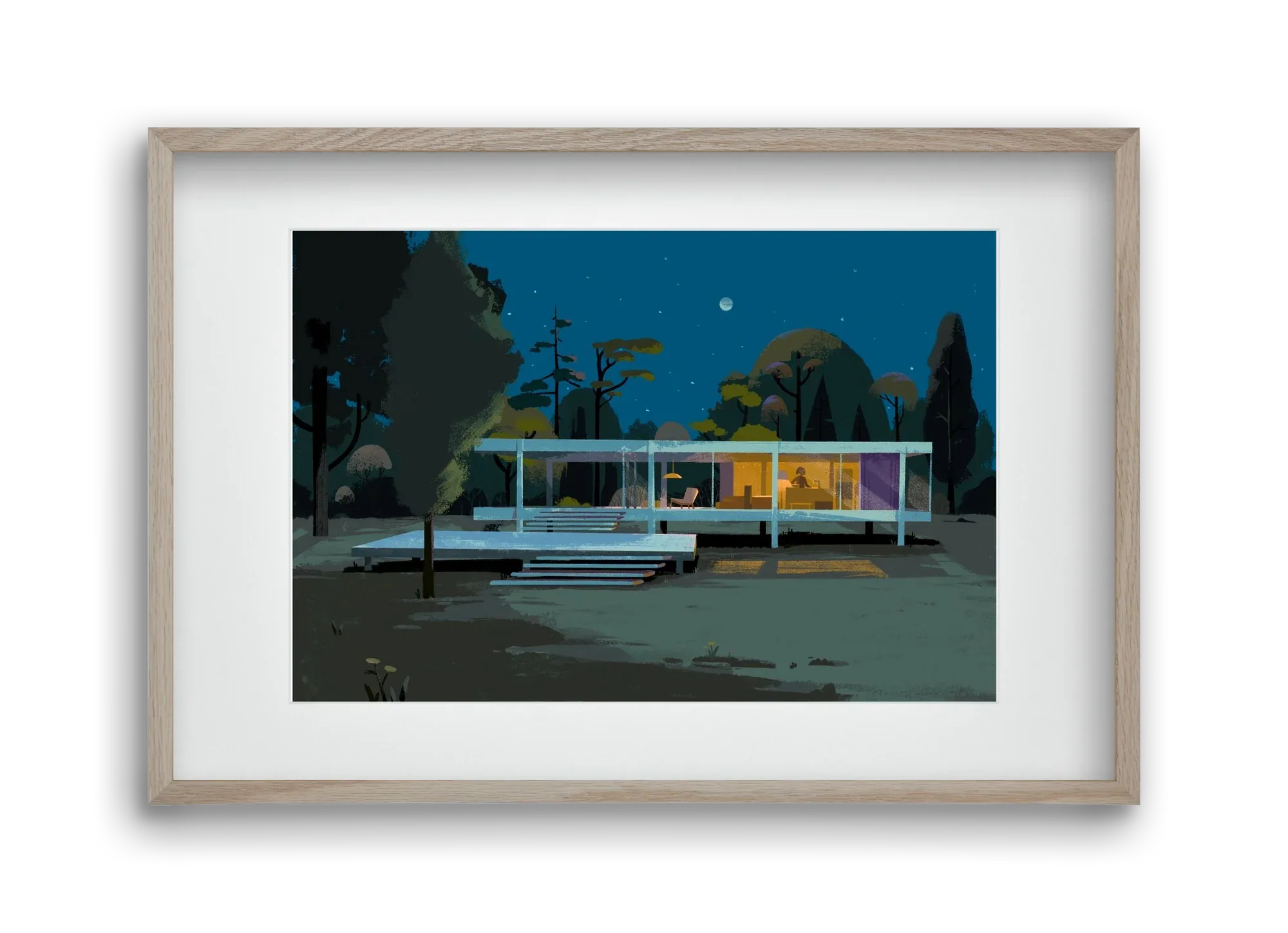 Mid-century at midnight - artbridge