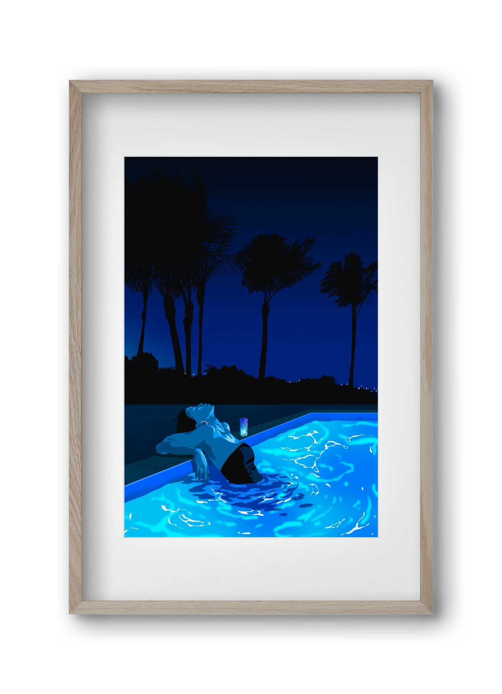 The Waiting Blues - The Pool - artbridge