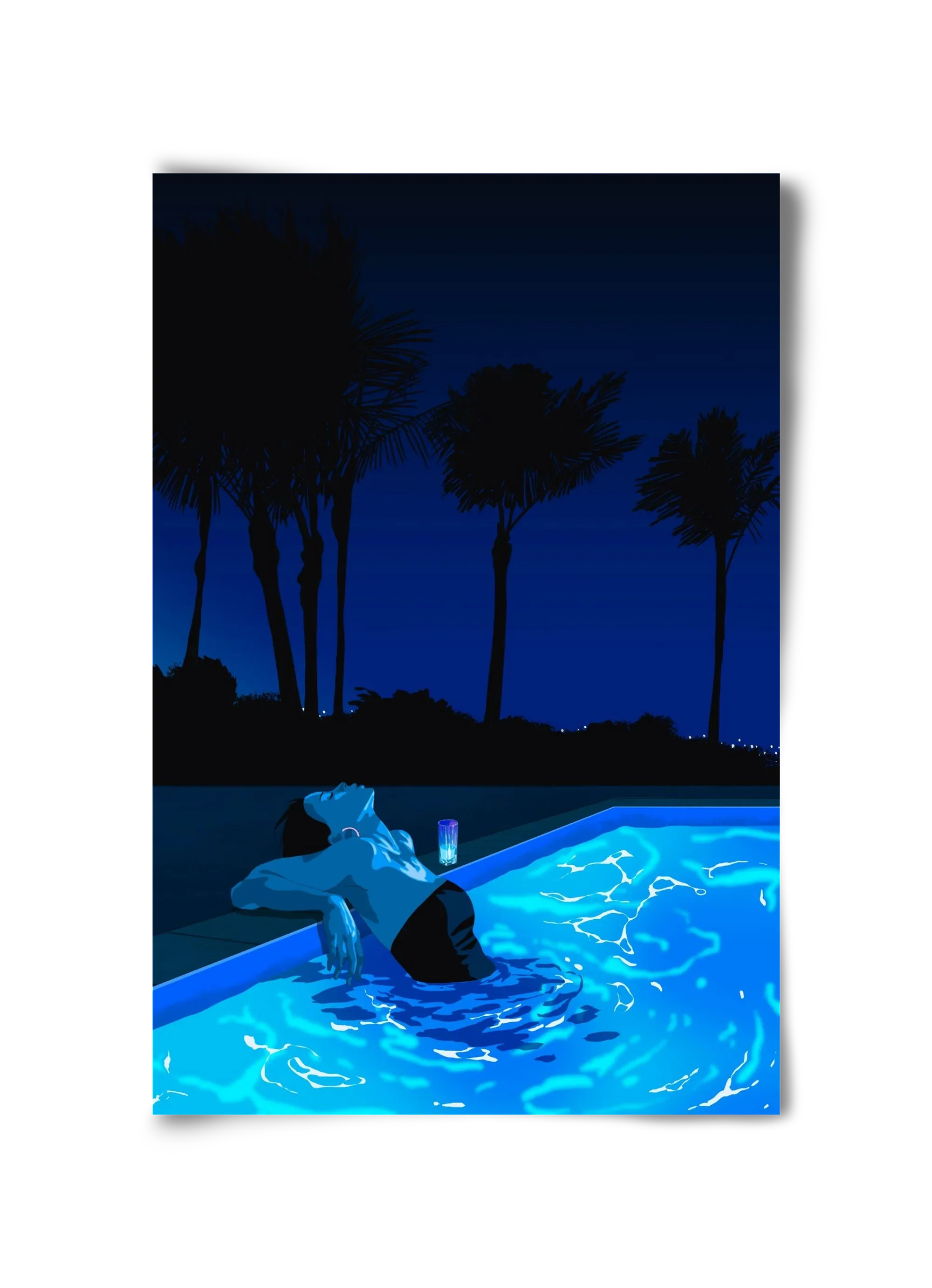 The Waiting Blues - The Pool - artbridge
