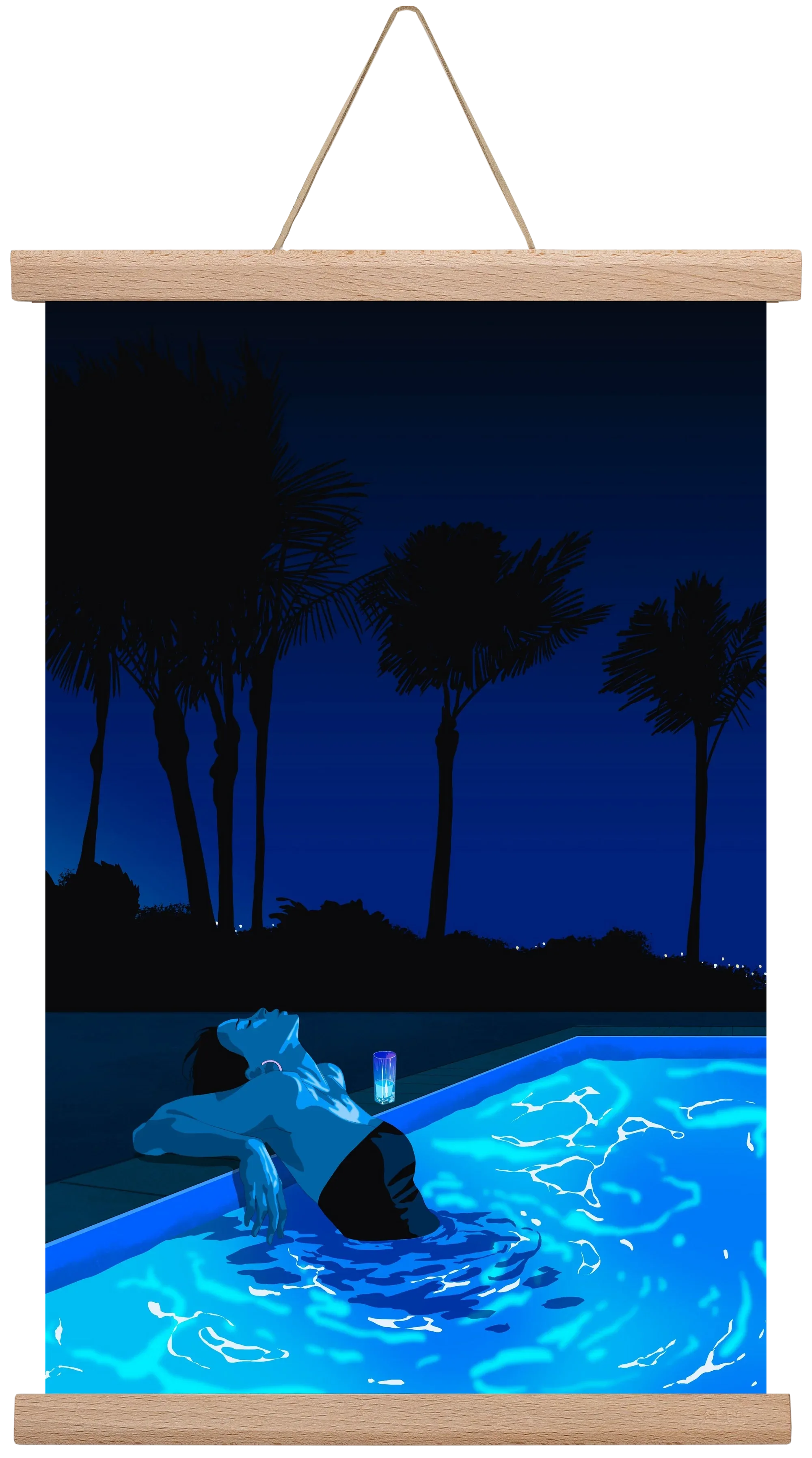 The Waiting Blues - The Pool - artbridge