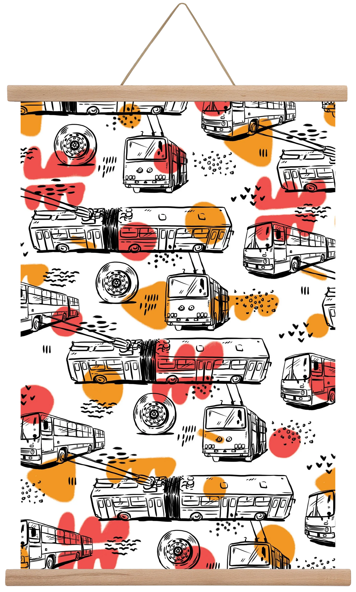 Troli pattern - artbridge