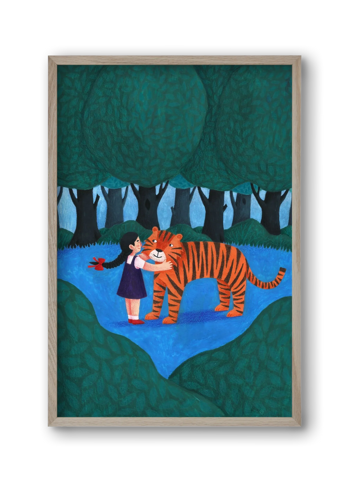 A kislány, aki mindenkit szeretett - Tigris - artbridge