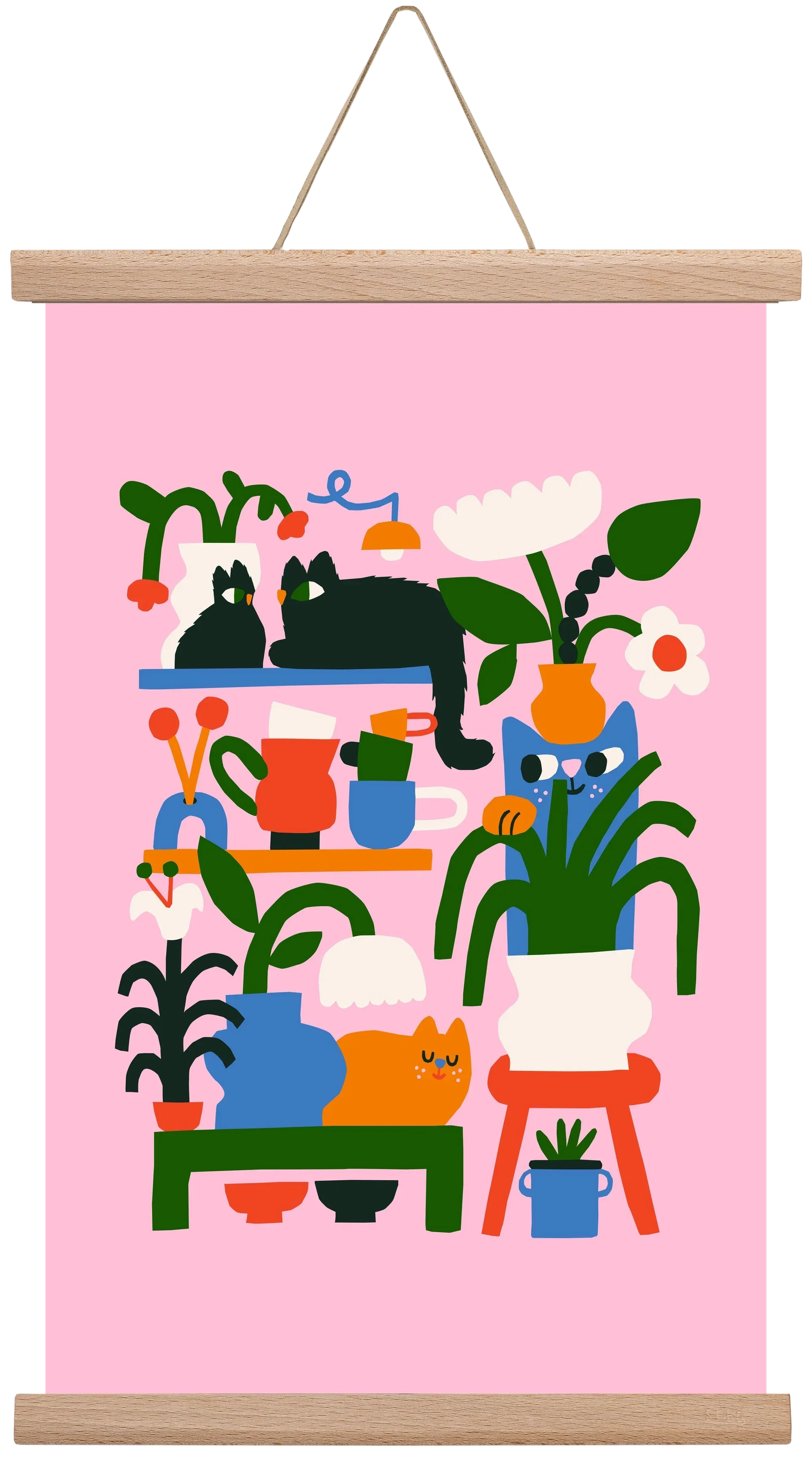 A Cat Lady's Home - artbridge
