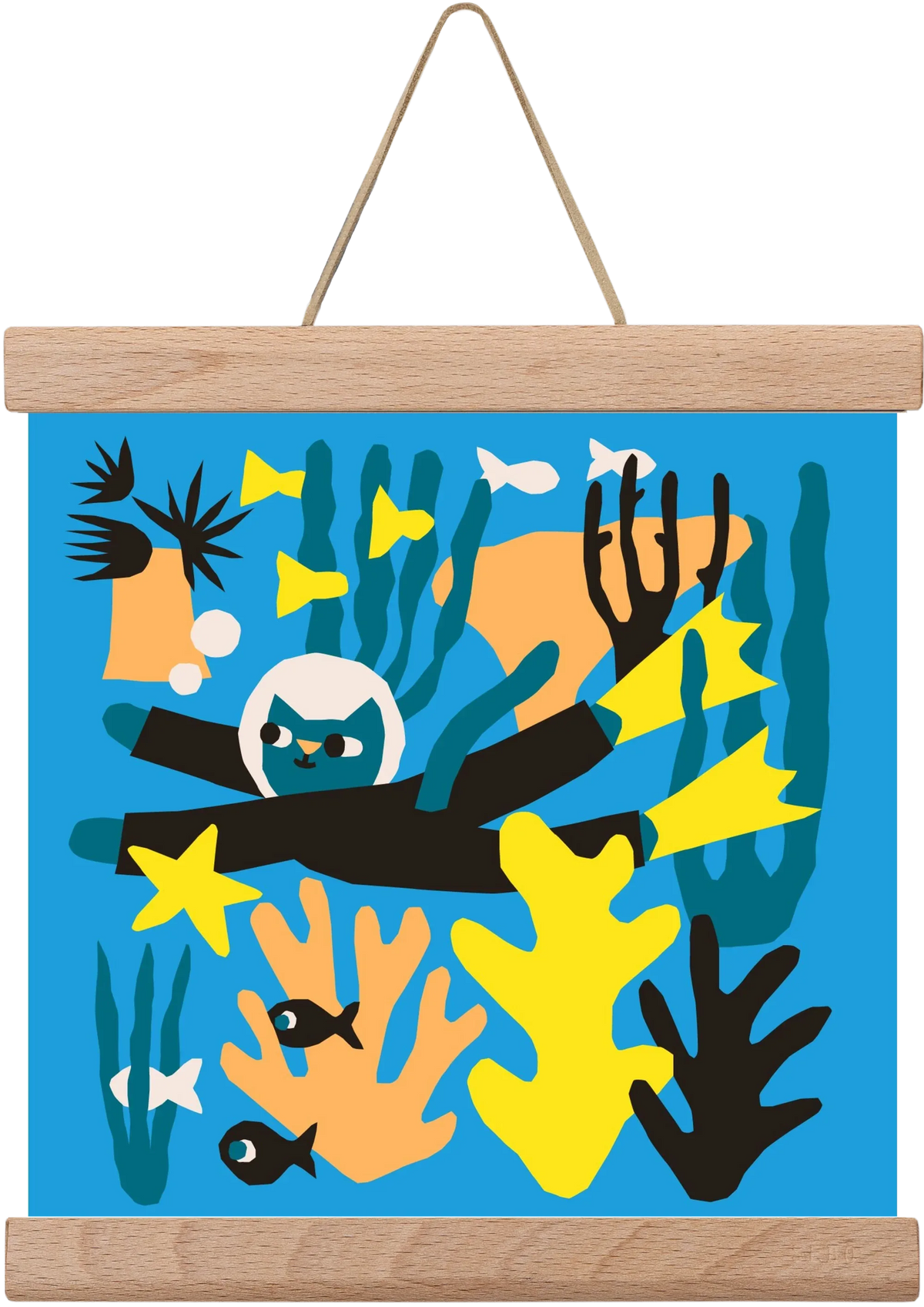 Diving Cat - artbridge