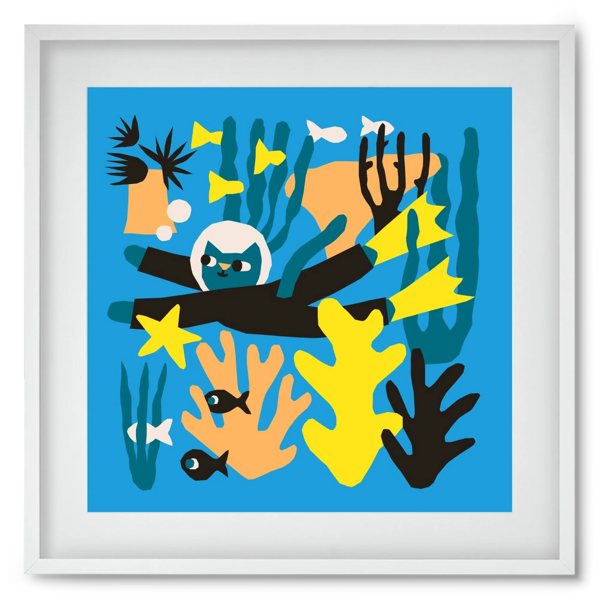 Diving Cat - artbridge