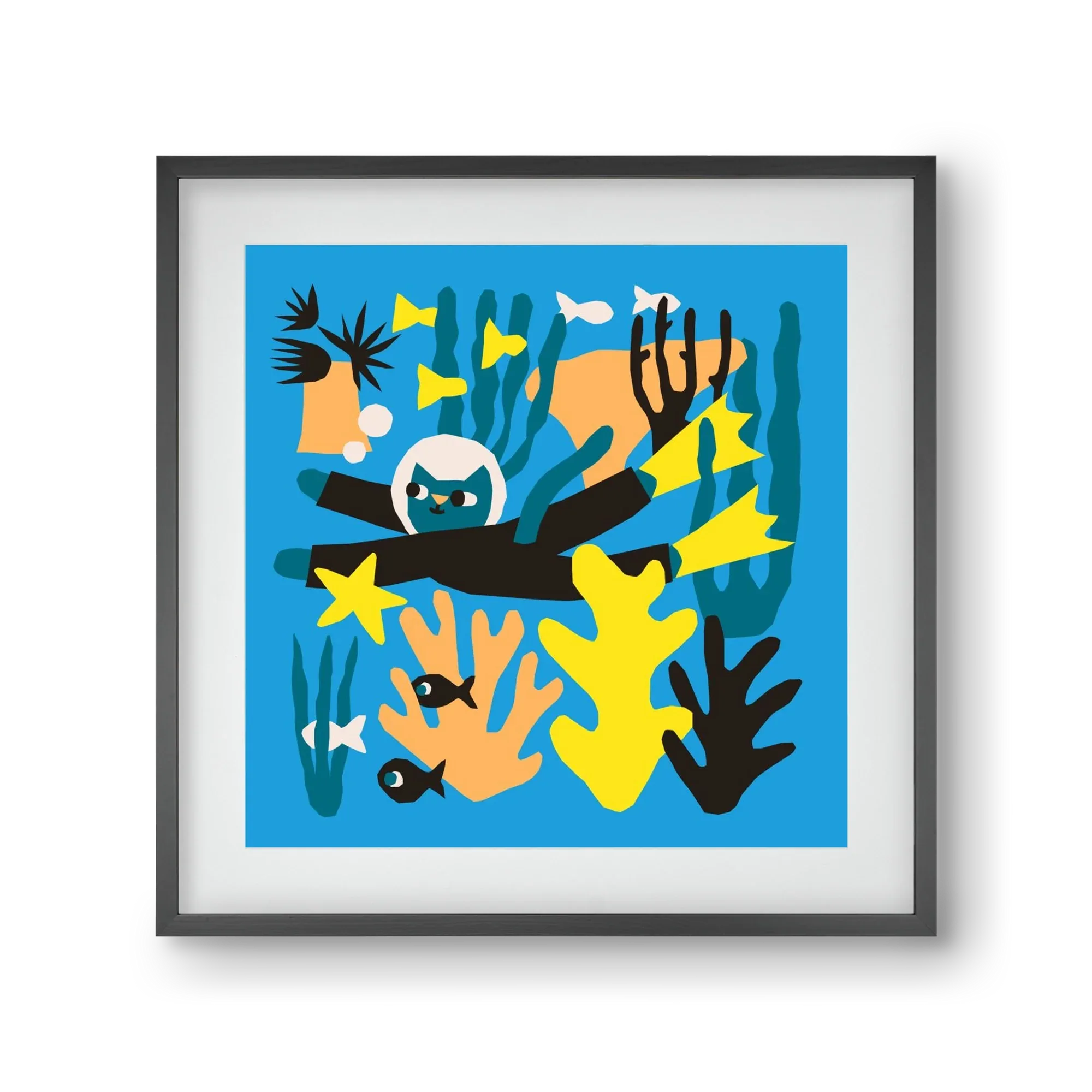 Diving Cat - artbridge
