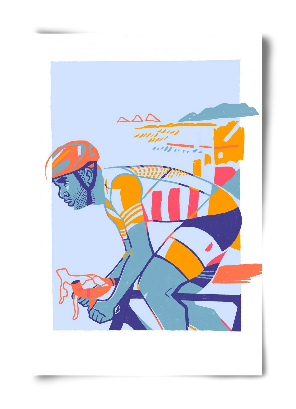 Cyclist - artbridge
