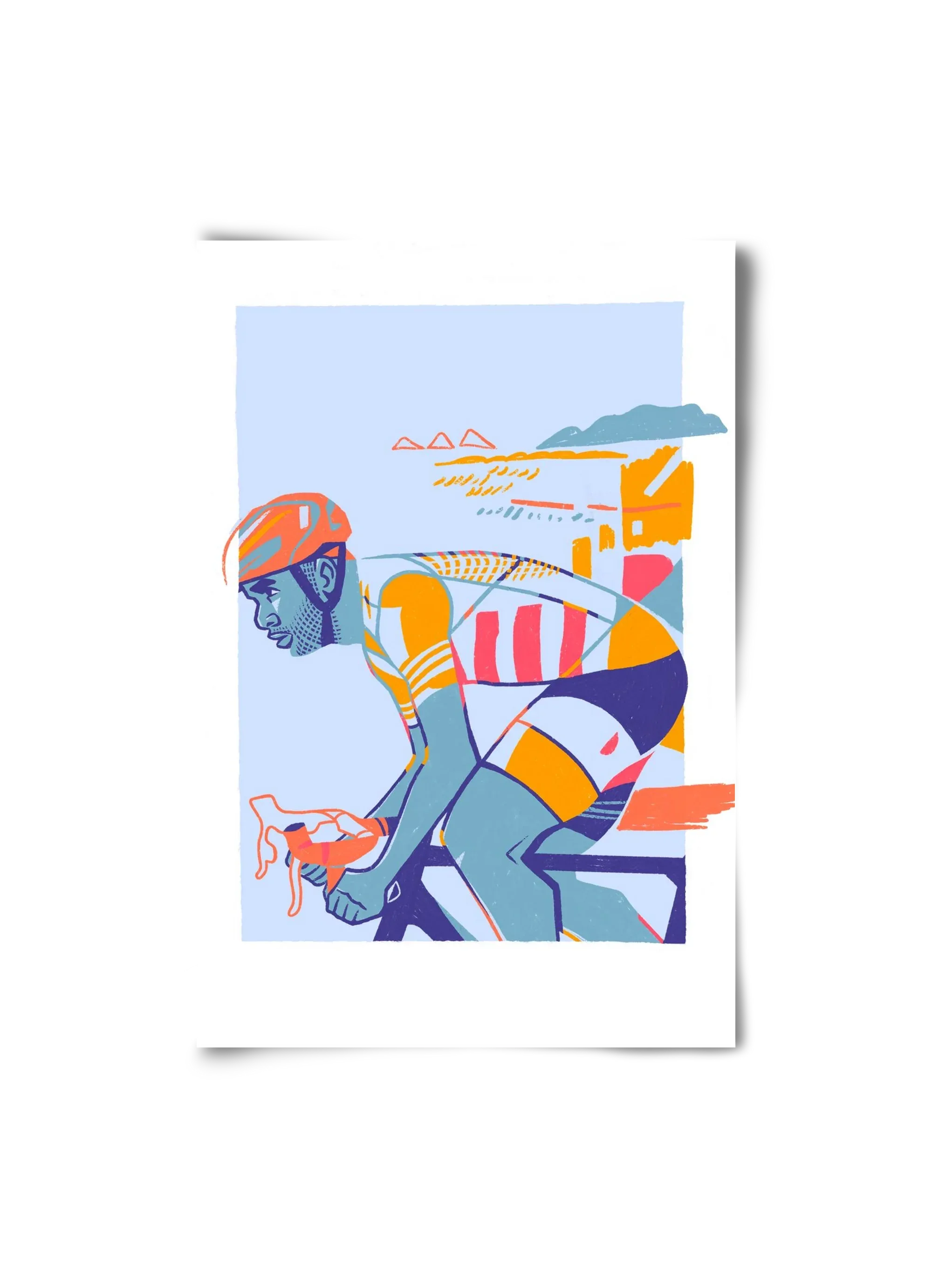 Cyclist - artbridge