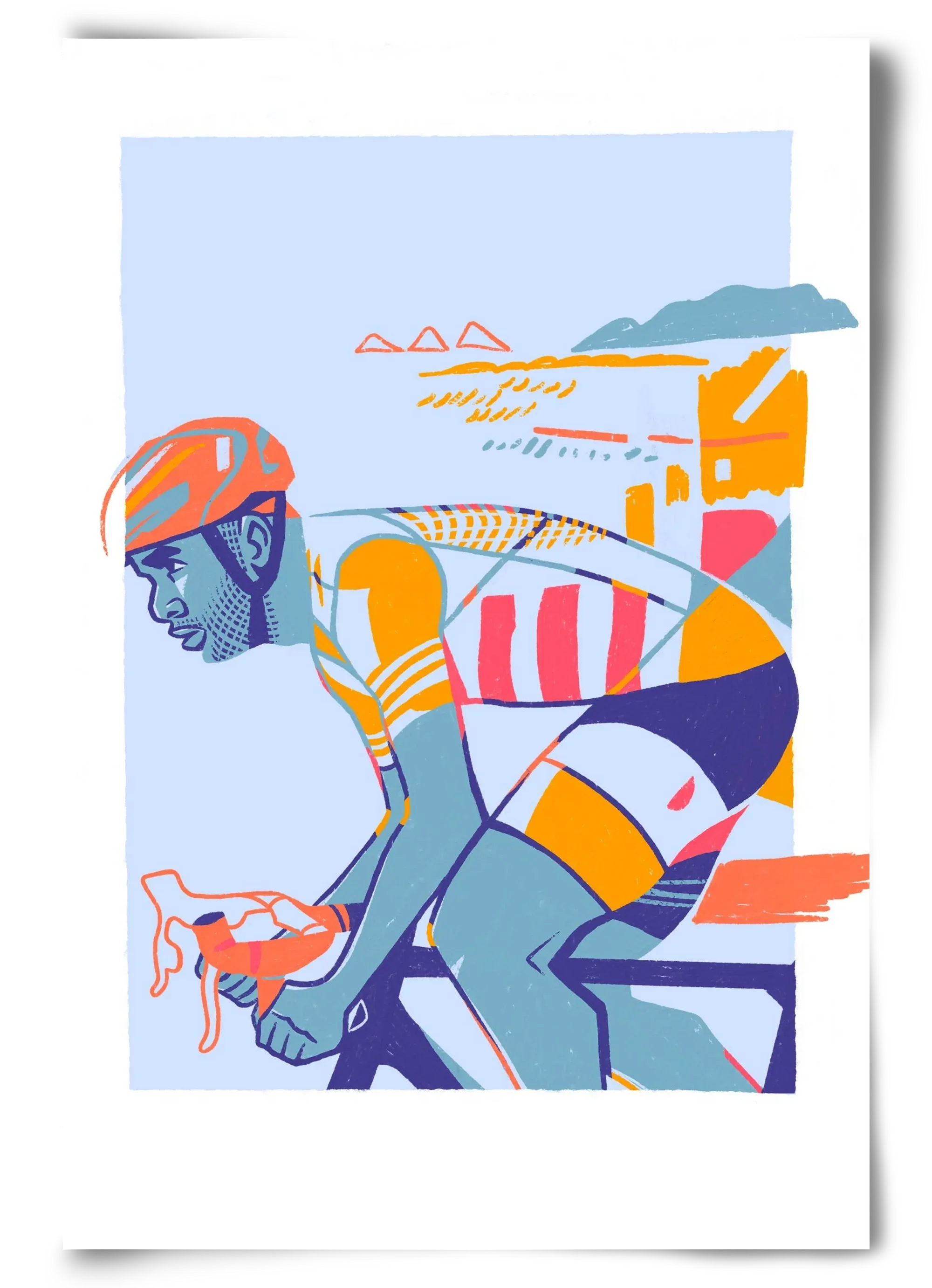 Cyclist - artbridge