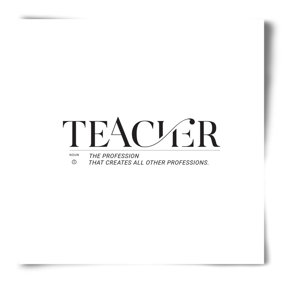 Teacher - artbridge