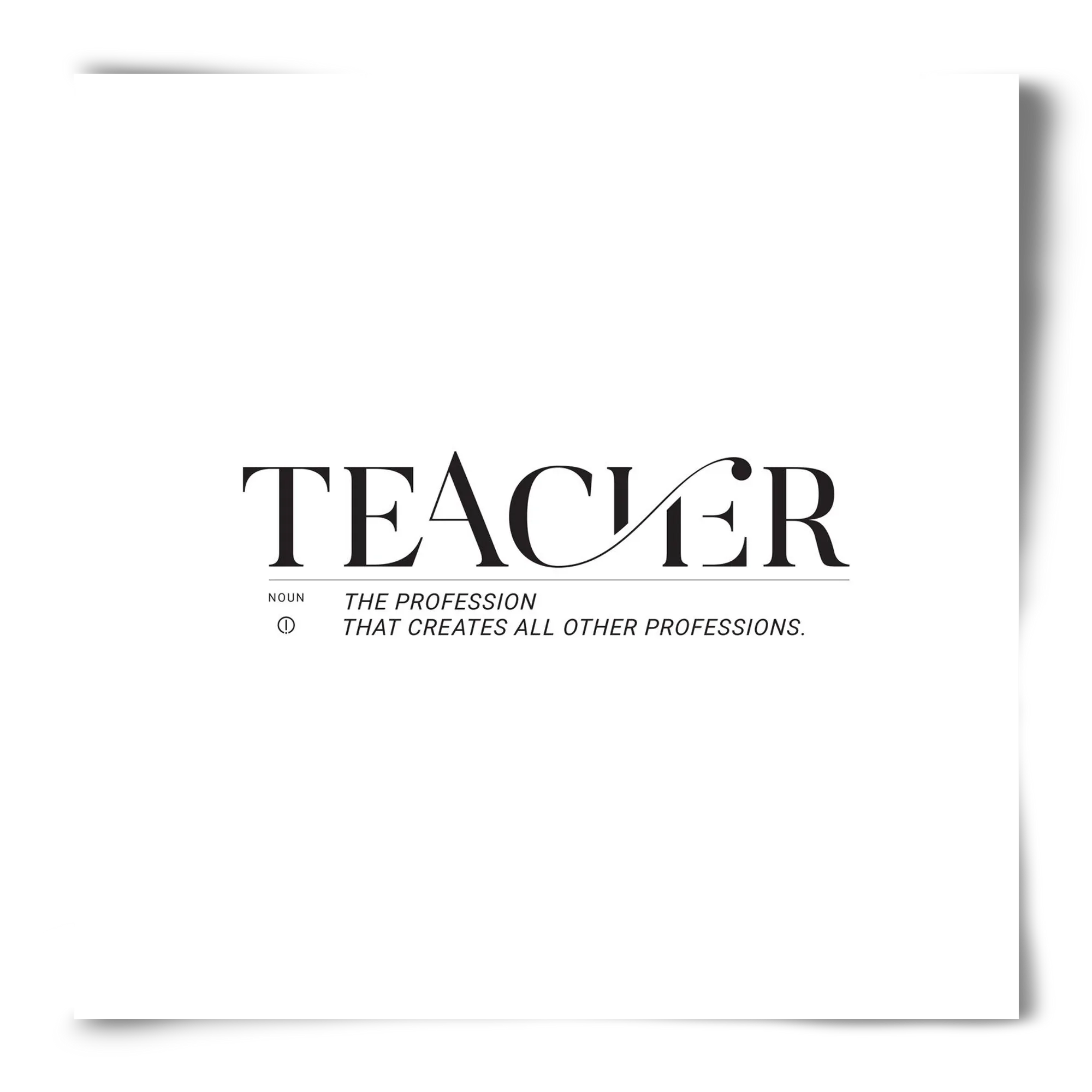 Teacher - artbridge