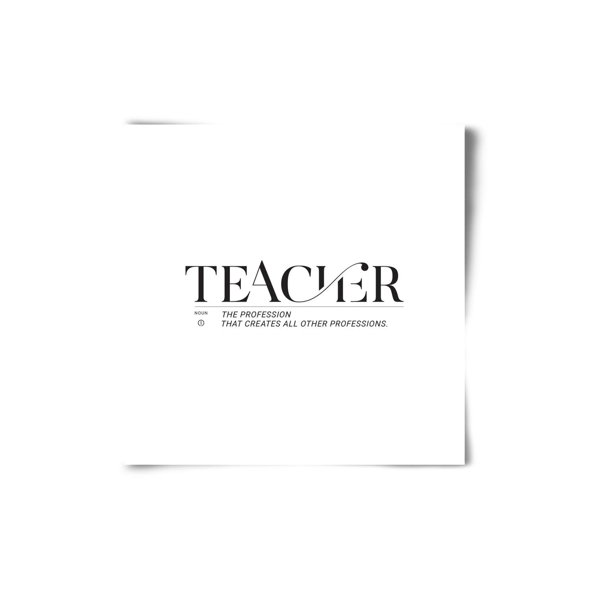 Teacher - artbridge