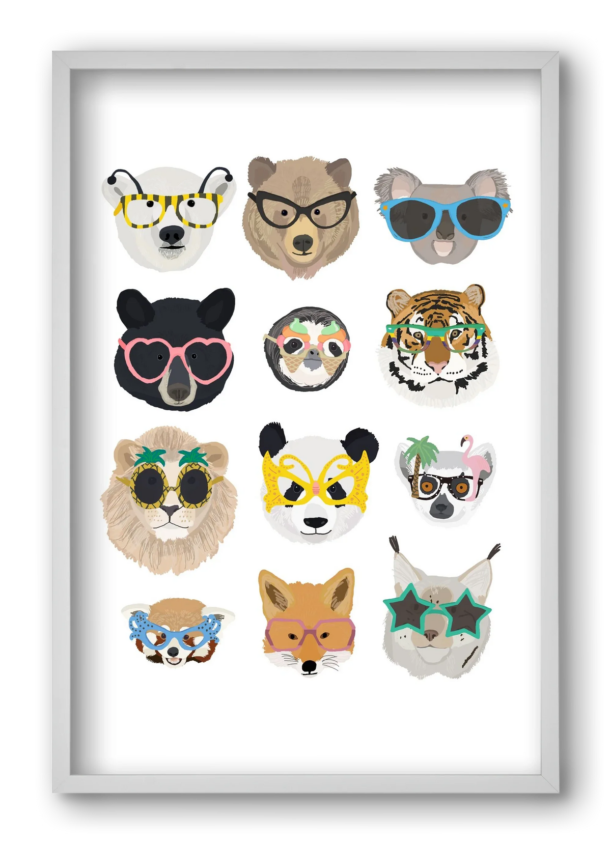 Big Cats in Glasses - artbridge