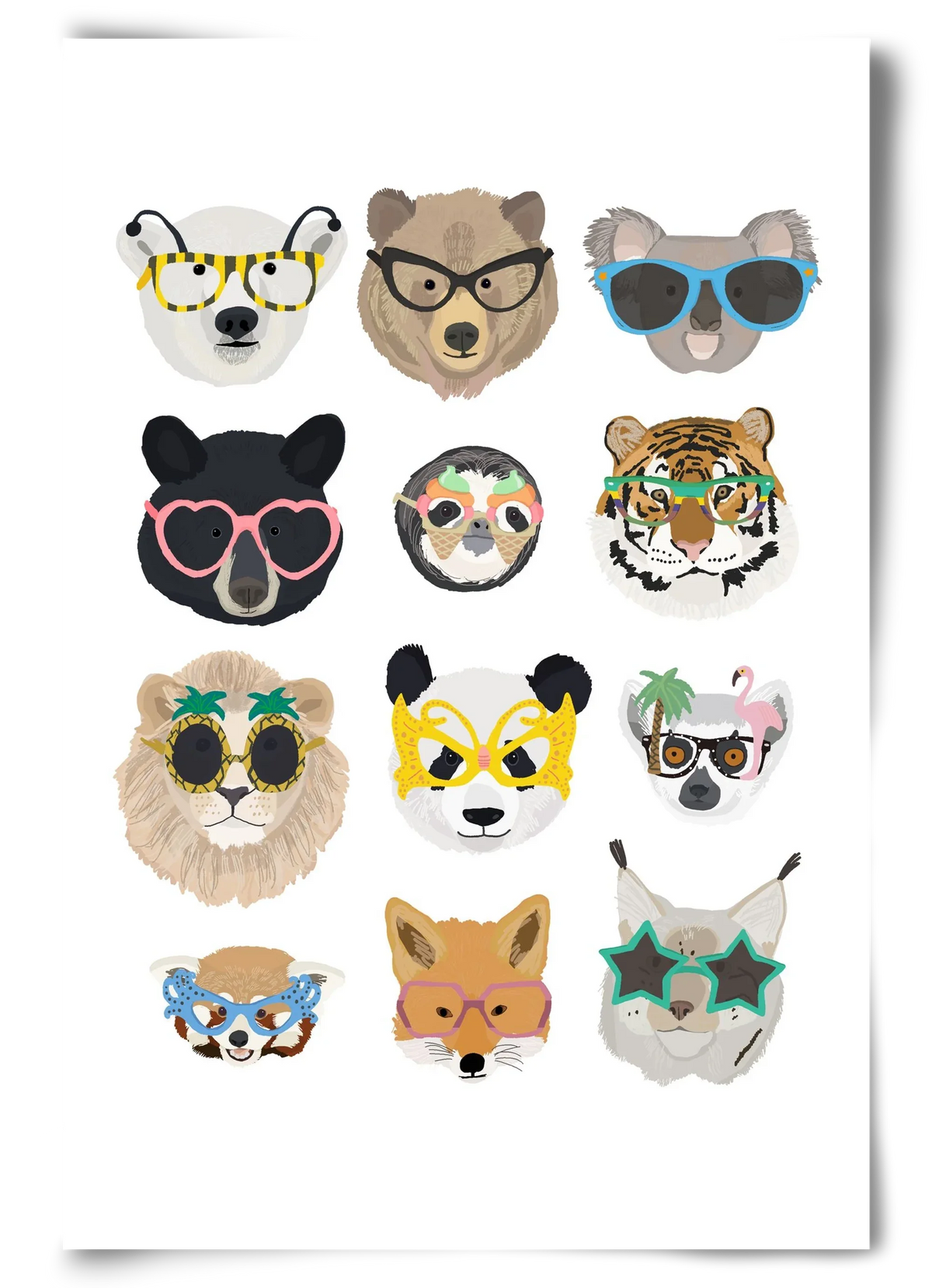 Big Cats in Glasses - artbridge