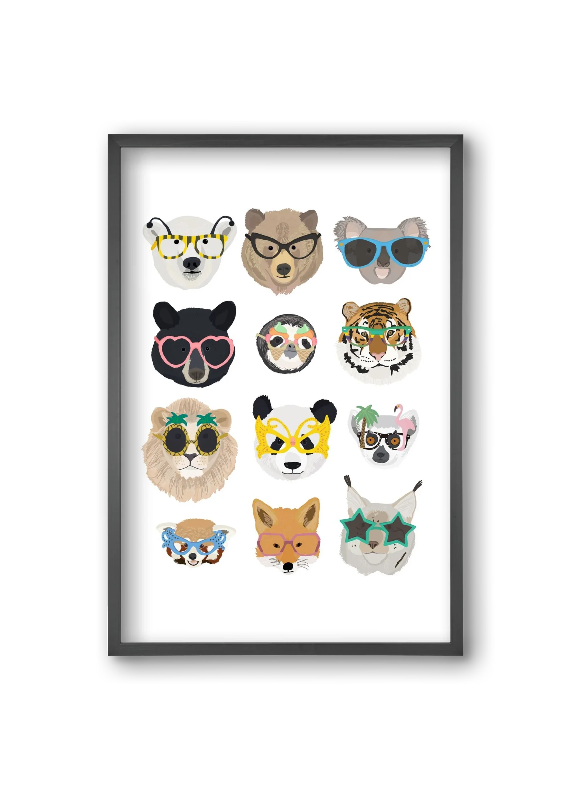 Big Cats in Glasses - artbridge