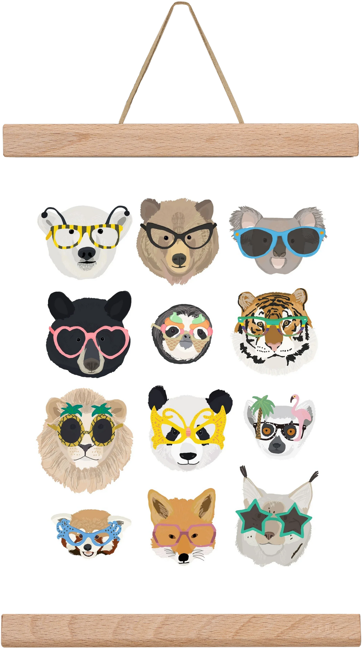 Big Cats in Glasses - artbridge