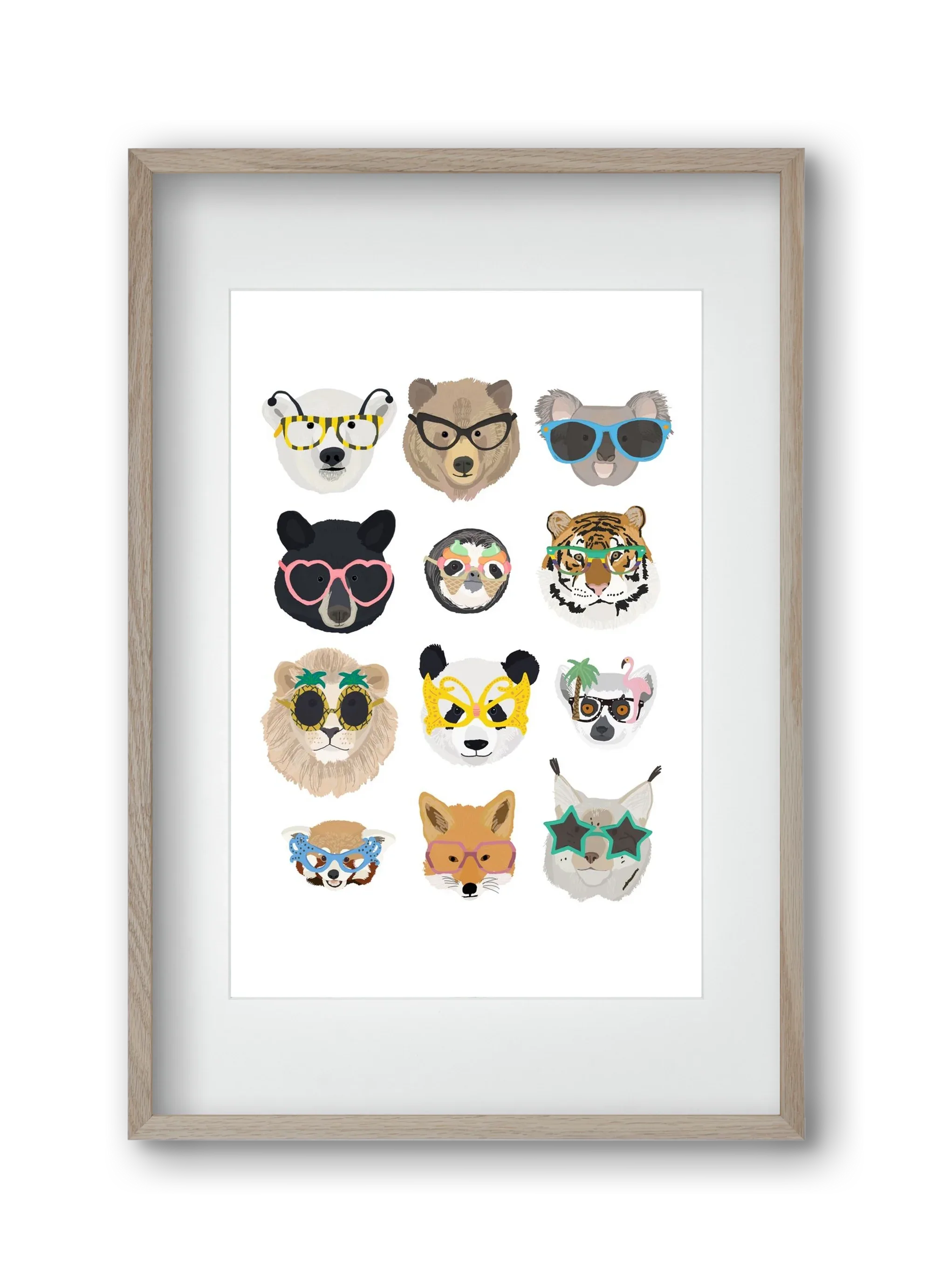 Big Cats in Glasses - artbridge